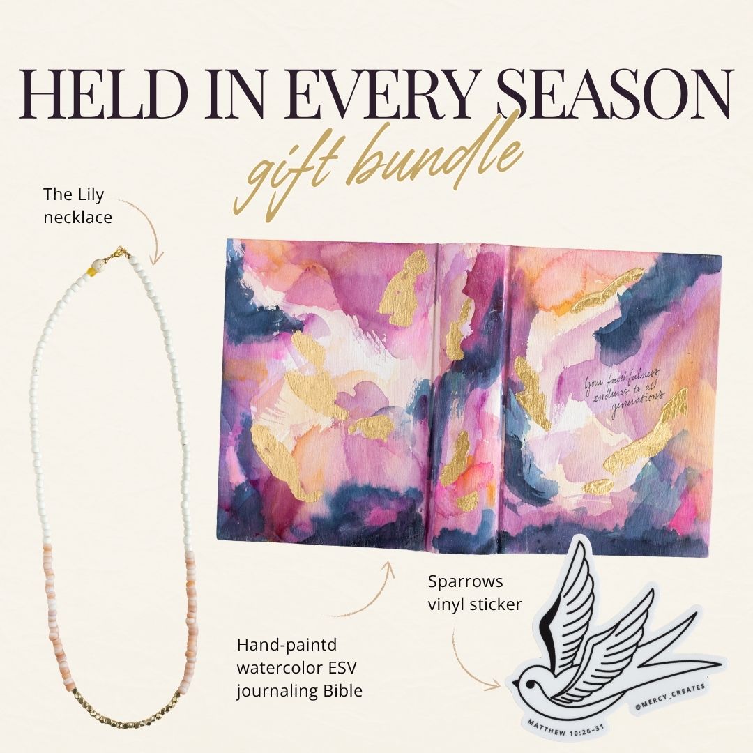 Held in Every Season | Graduation Bible Gift Bundle