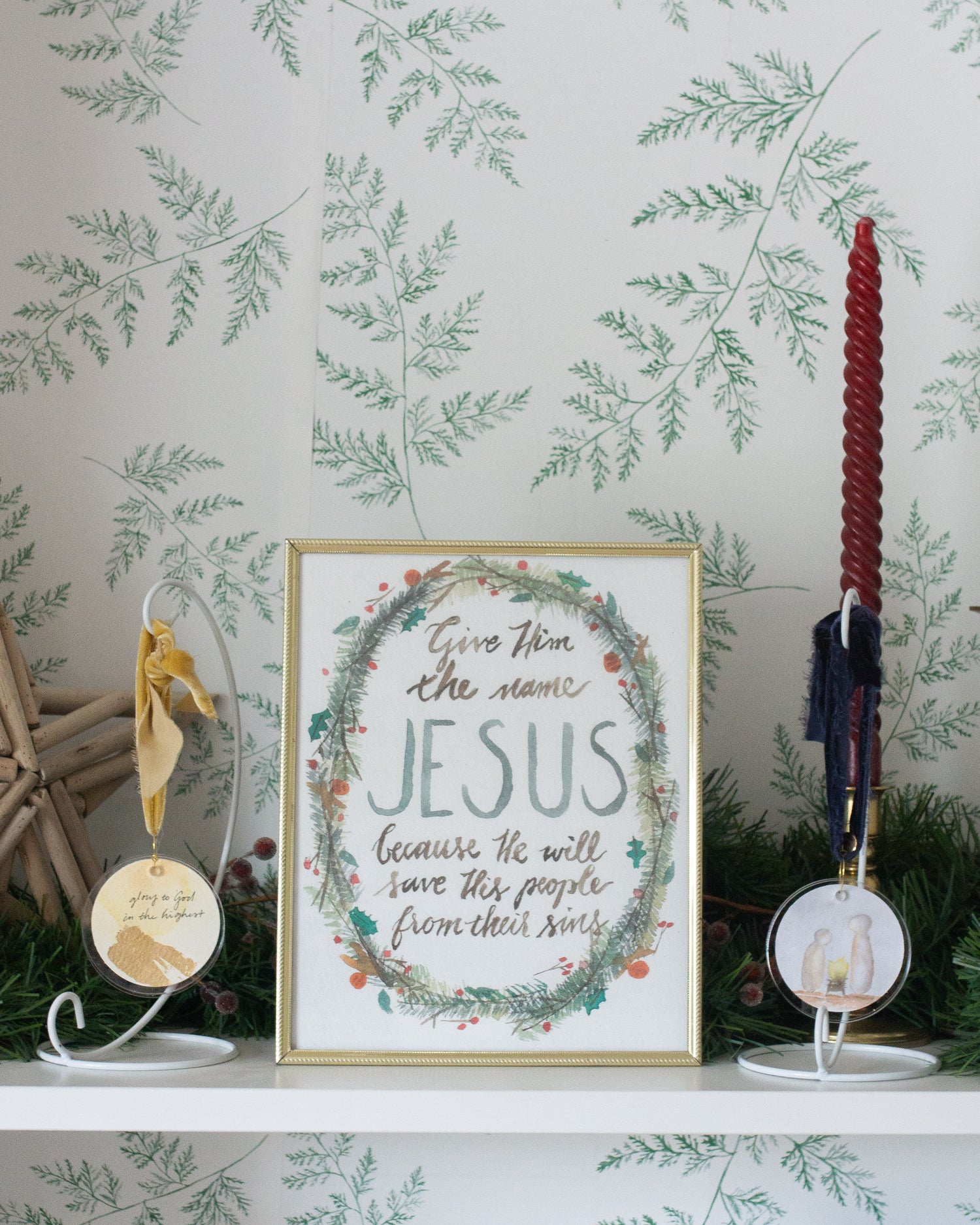 Give Him the Name Jesus | Art Print
