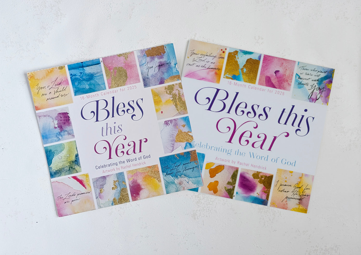 2025 + 2026 Bless This Year Calendar