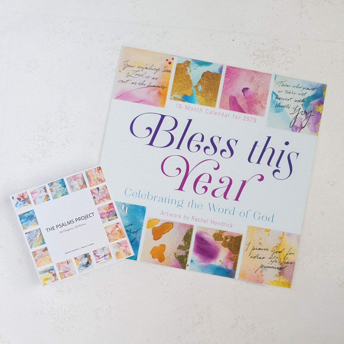 The Psalms Project™ Book + Bless This Year 2026 Calendar