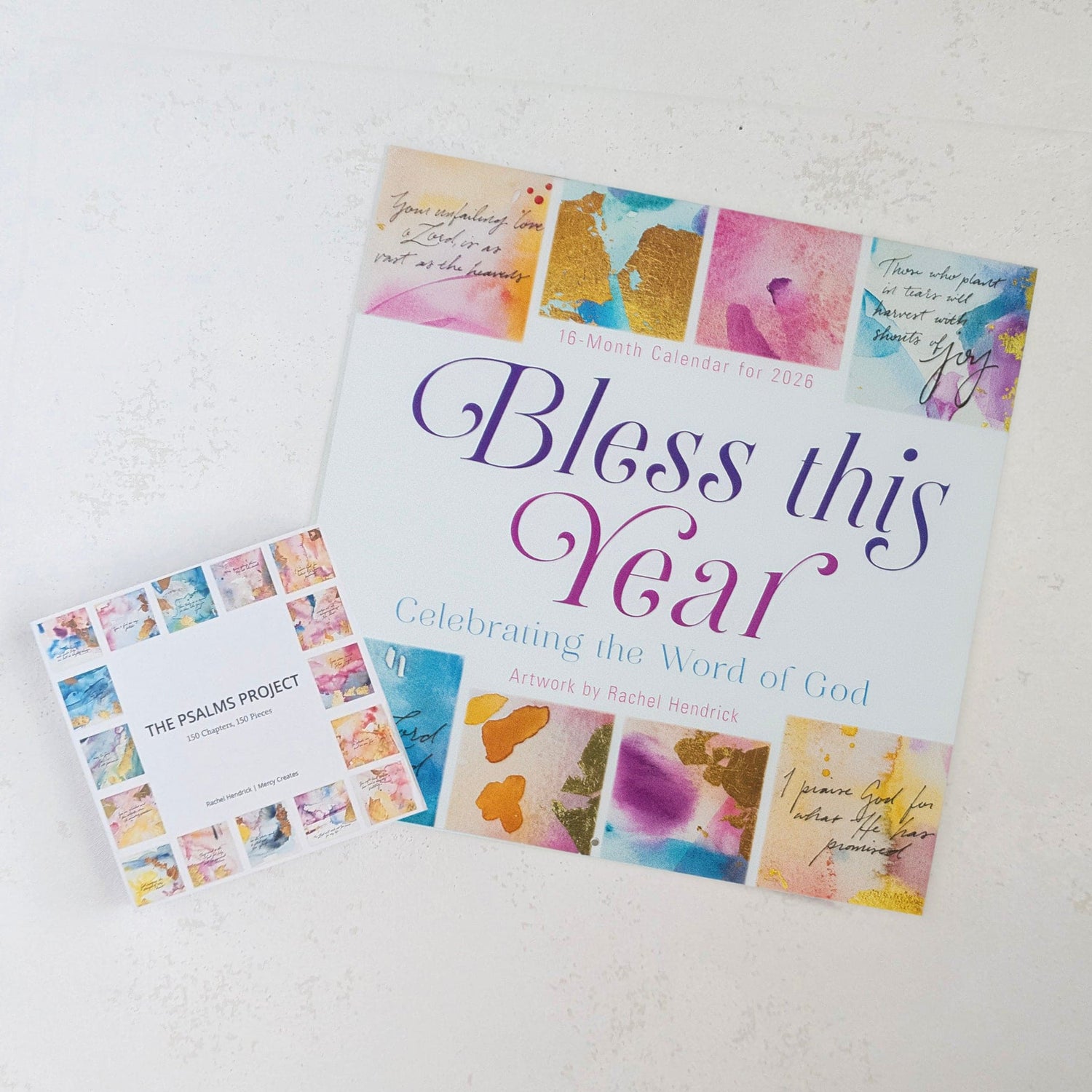 The Psalms Project™ Book + Bless This Year 2026 Calendar