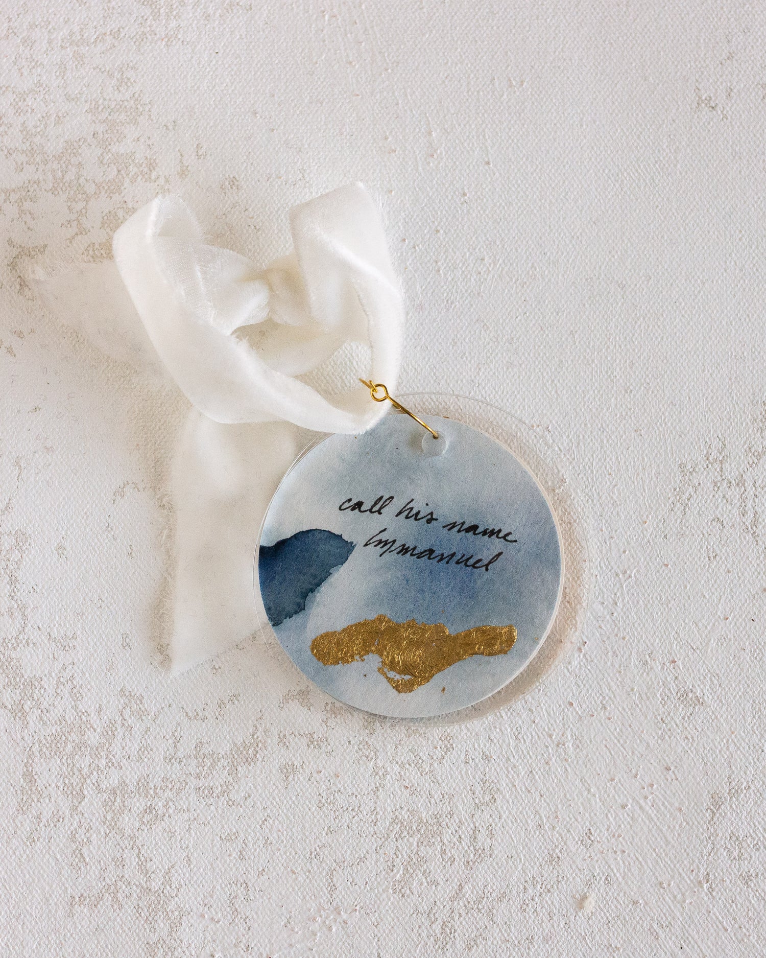 Call His Name Immanuel | White