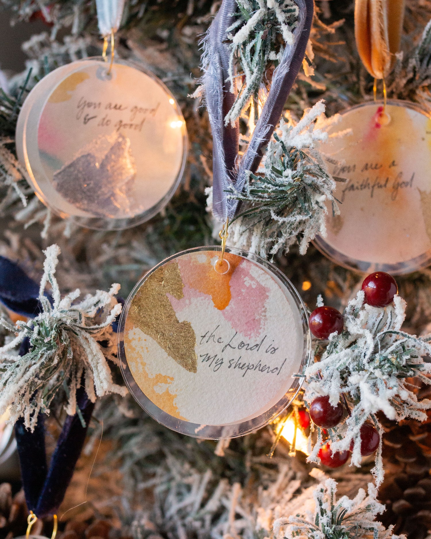 The Lord Is My Shepherd | Purple