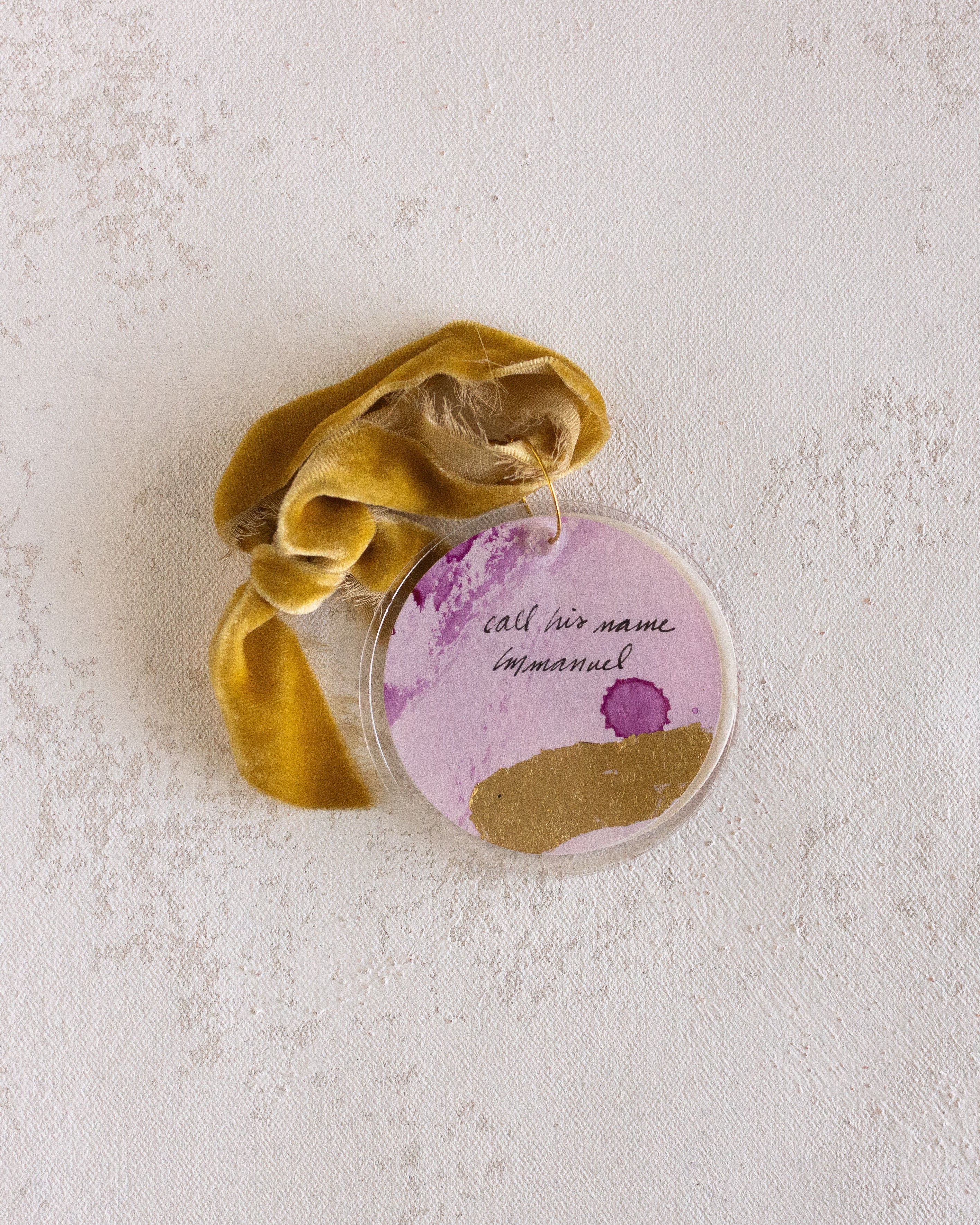 Call His Name Immanuel | Gold