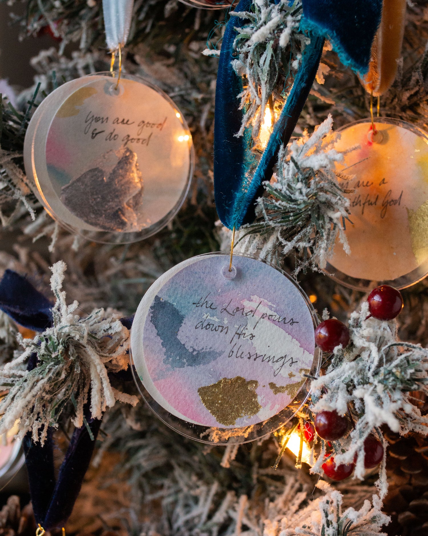 The Lord Pours Down His Blessings | Teal