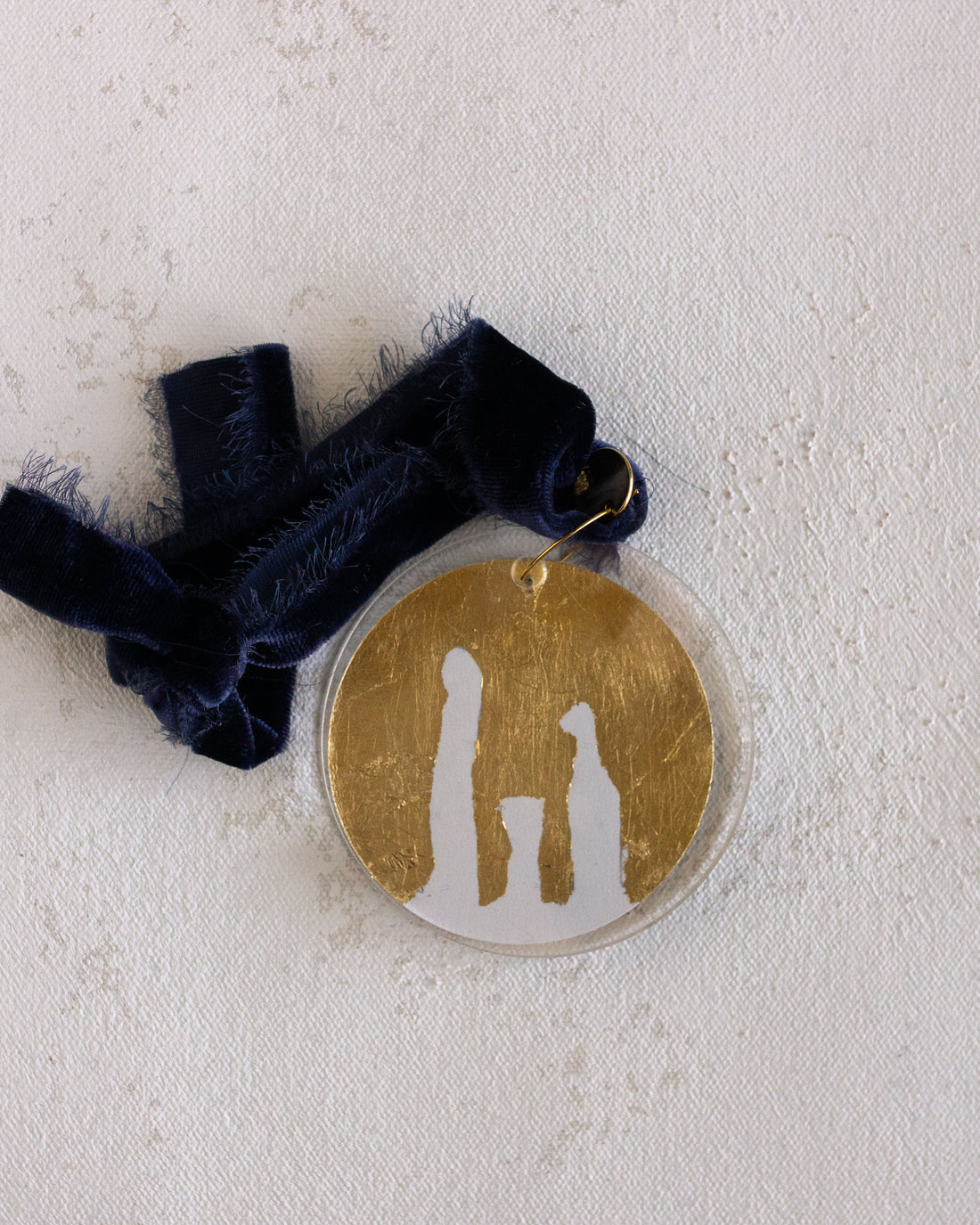 Nativity Ornament - Navy