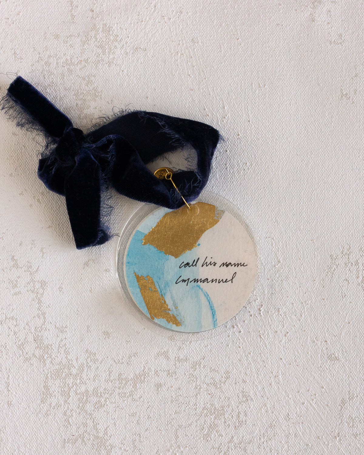 Call His Name Immanuel | Gold