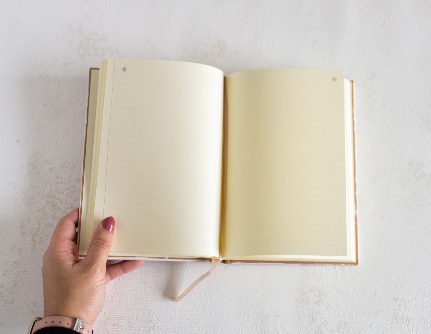 Revelation 4:8 "Holy, holy, holy, is the Lord God Almighty," Hand-painted Watercolor Notebook