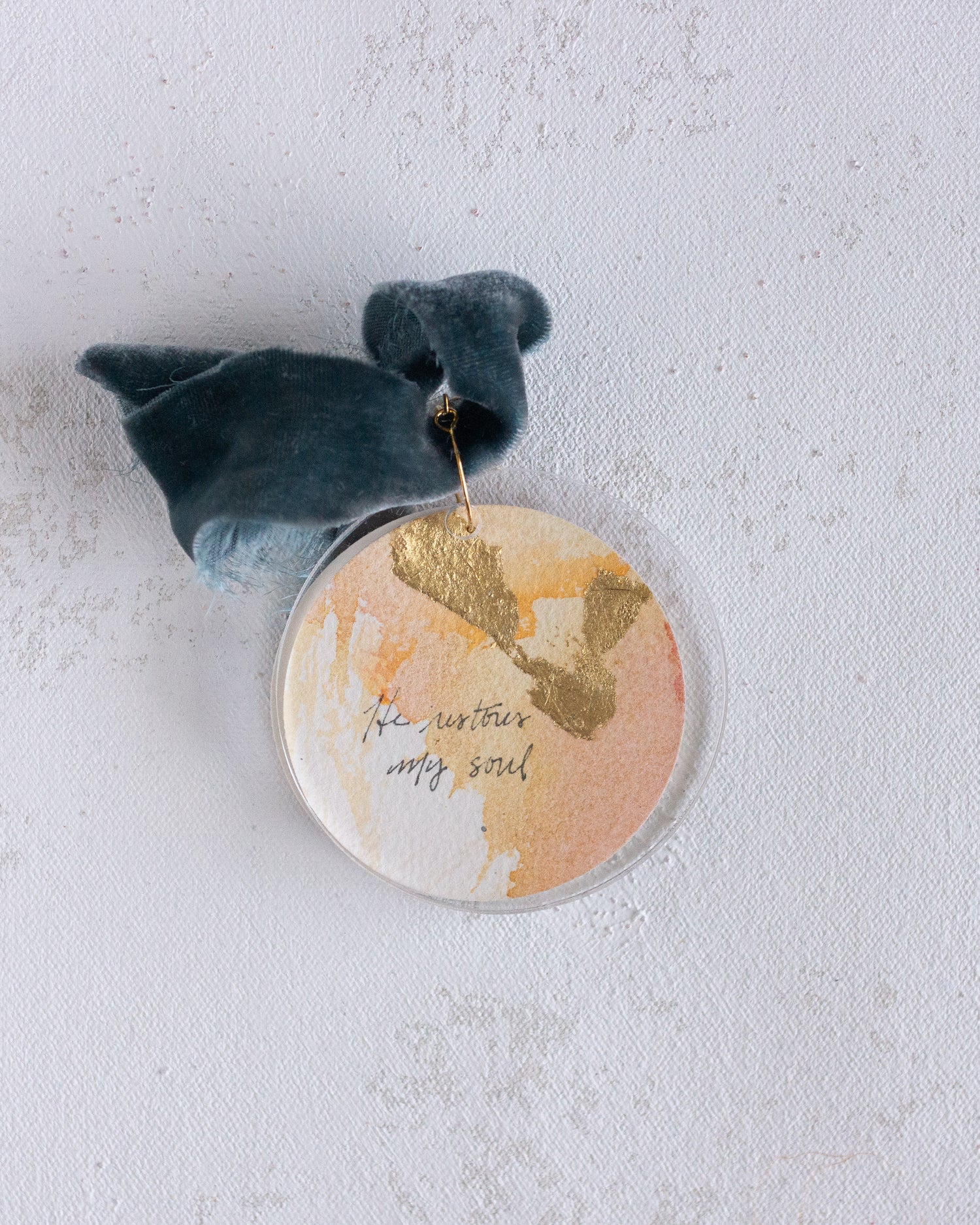 He Restores My Soul | Gray