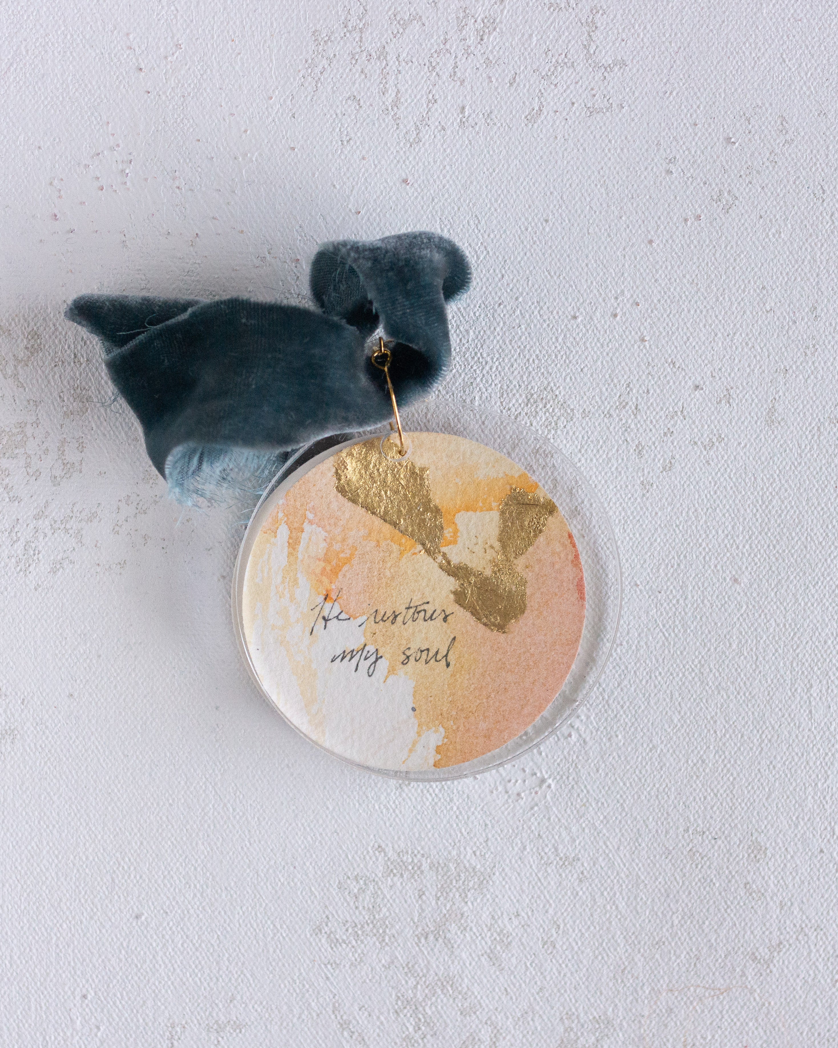 He Restores My Soul | Gray