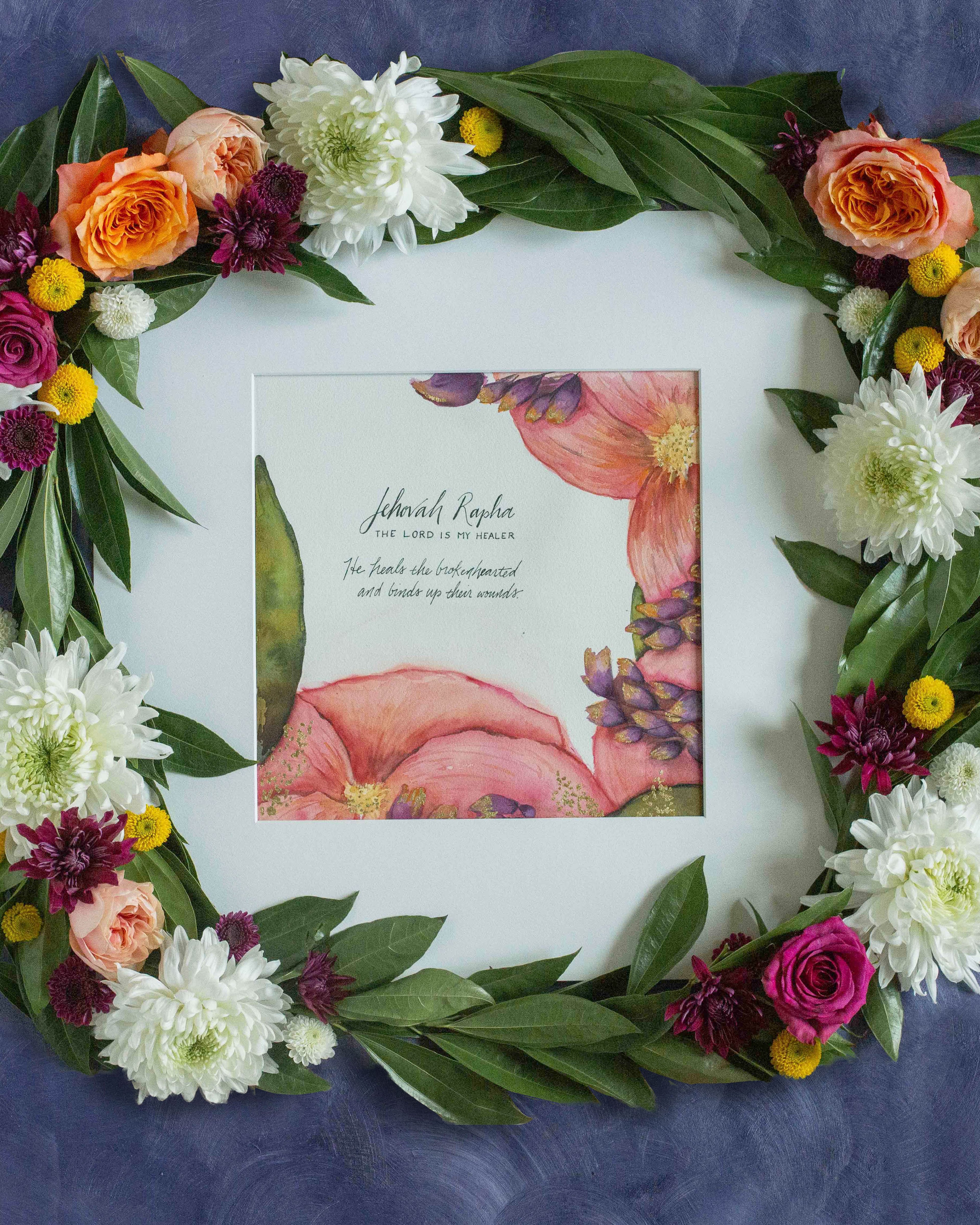 Jehovah Rapha: The Lord is My Healer | Original Painting