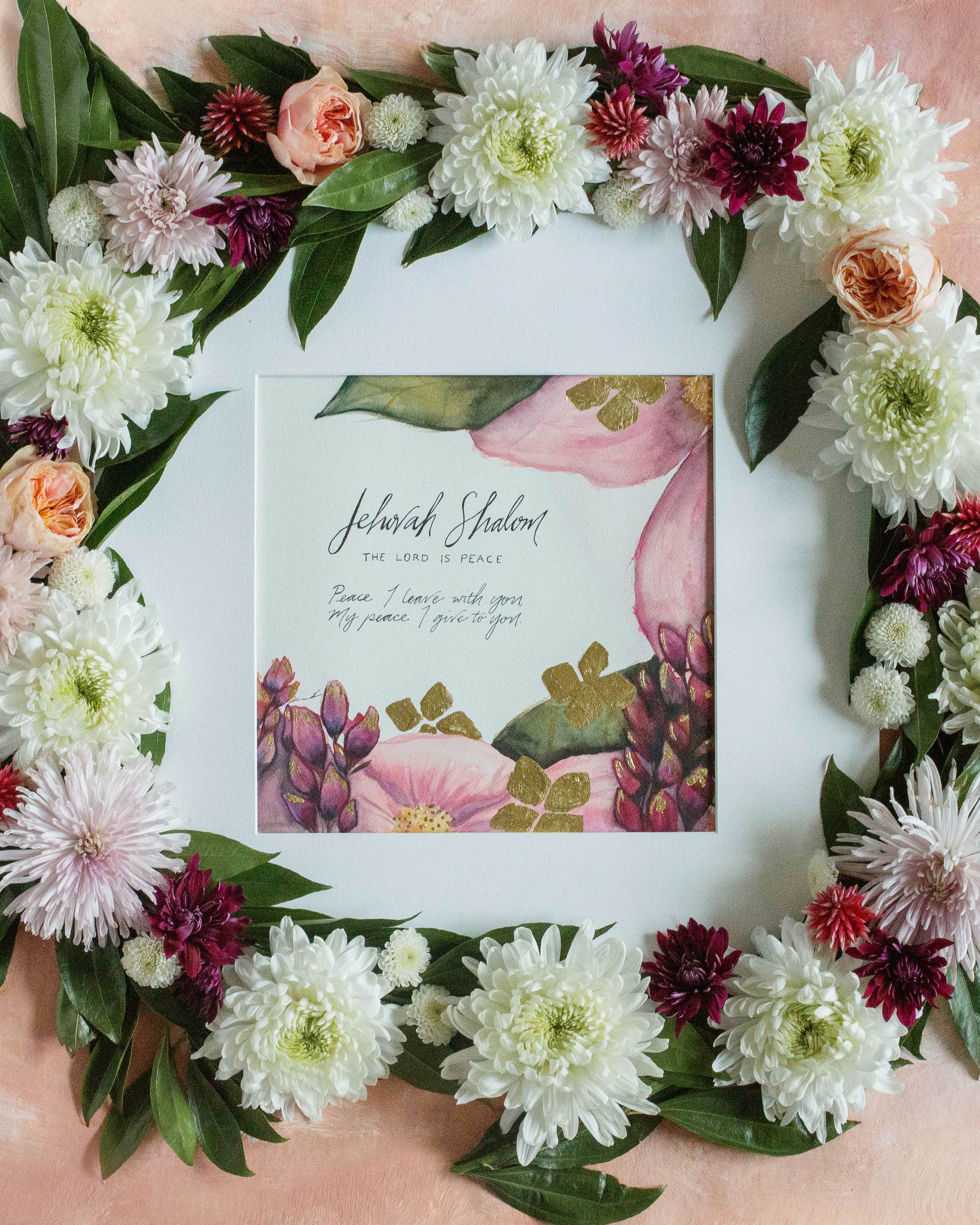 Jehovah Shalom: The Lord is Peace | Original Painting