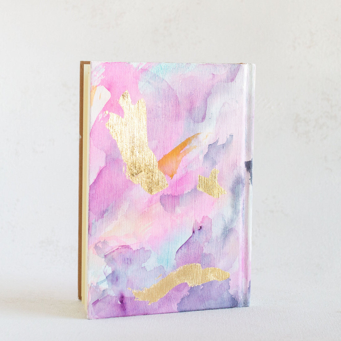 John 15:5 &quot;The one who remains in Me&quot; Hand-painted Watercolor Notebook