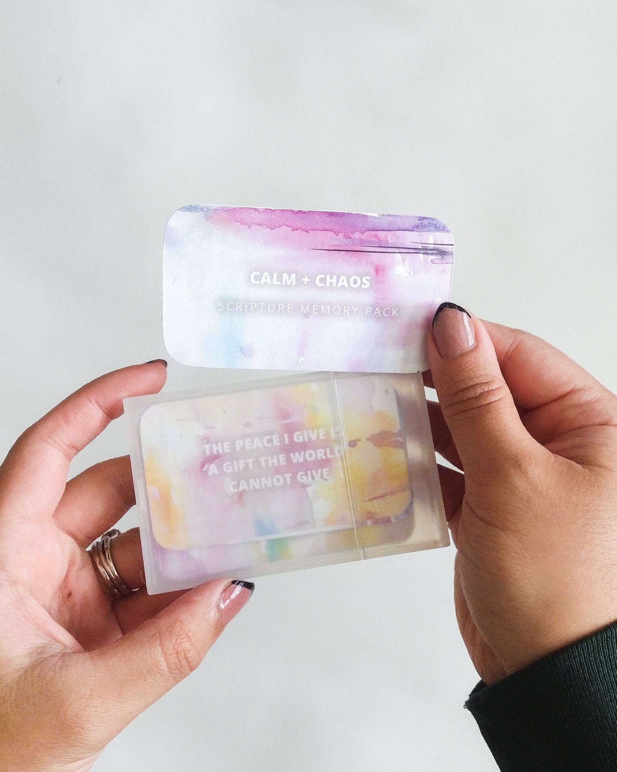 Calm + Chaos | Scripture Memory Pack