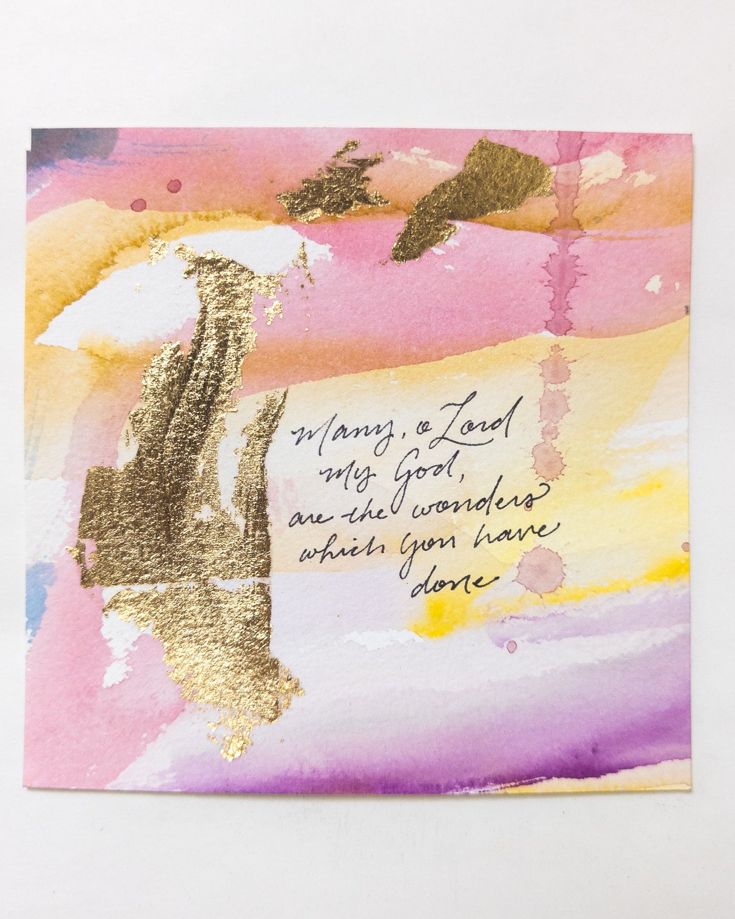 Many Are the Wonders Which You Have Done