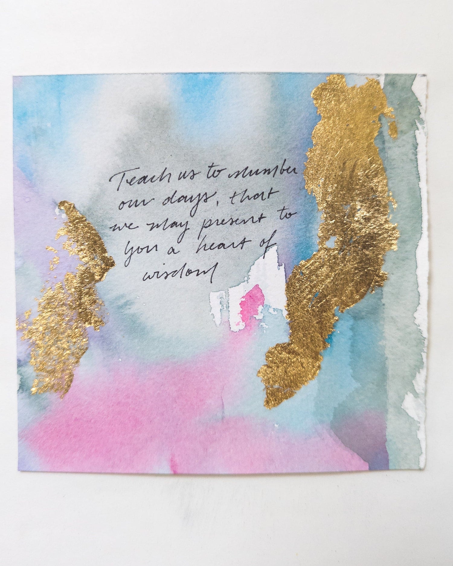 Teach Us to Number Our Days