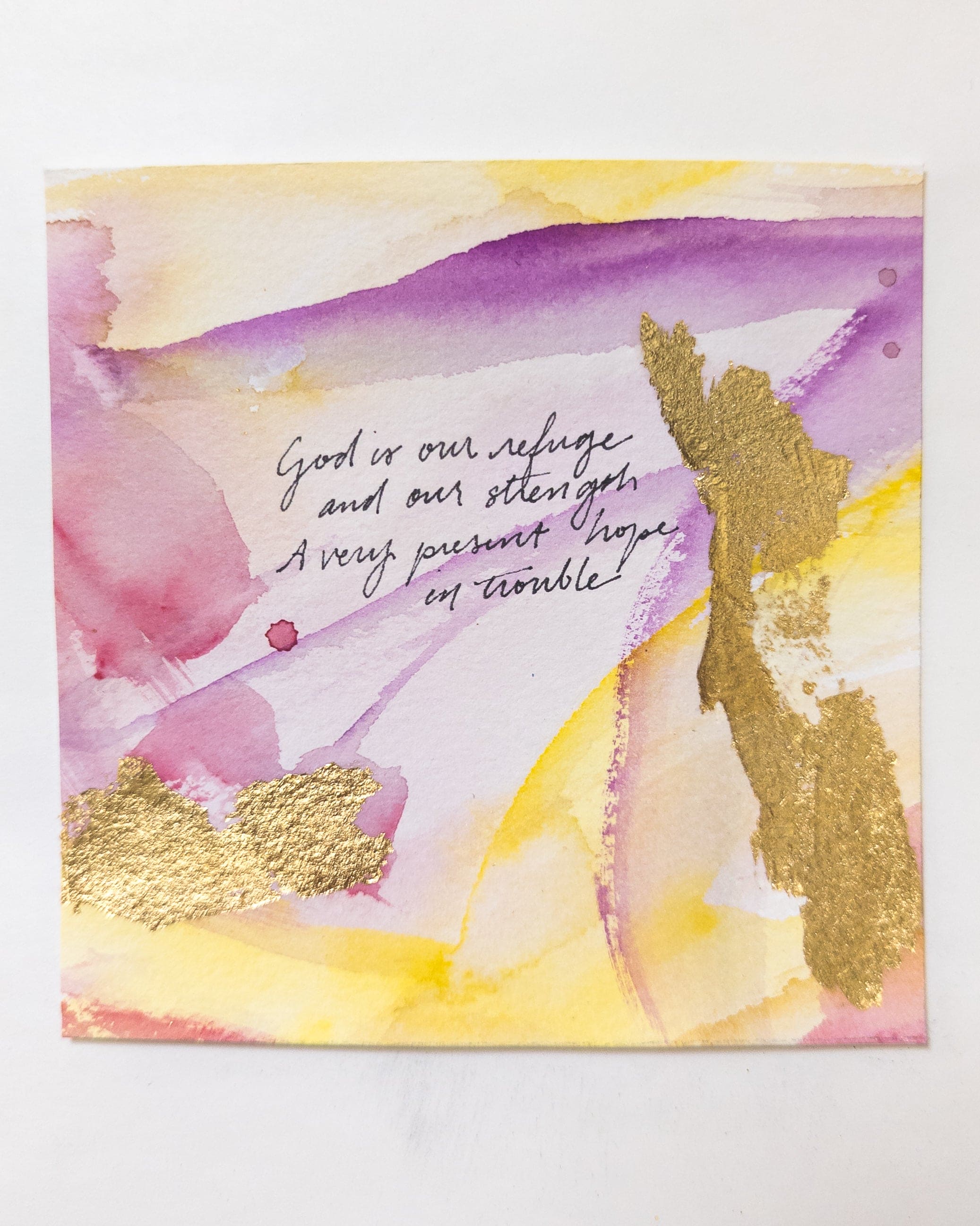 God is Our Refuge and Our Strength