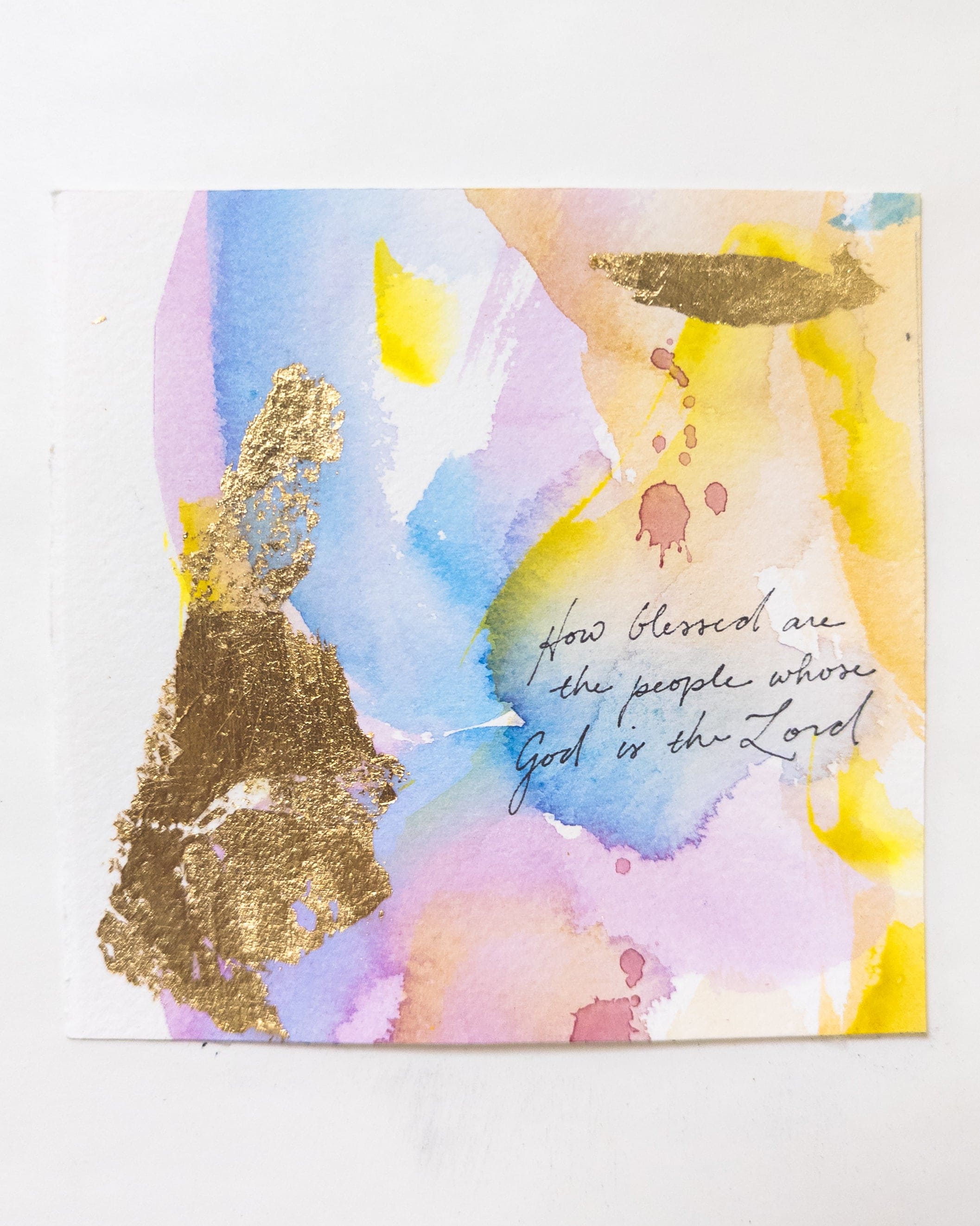 How Blessed Are the People Whose God is the Lord