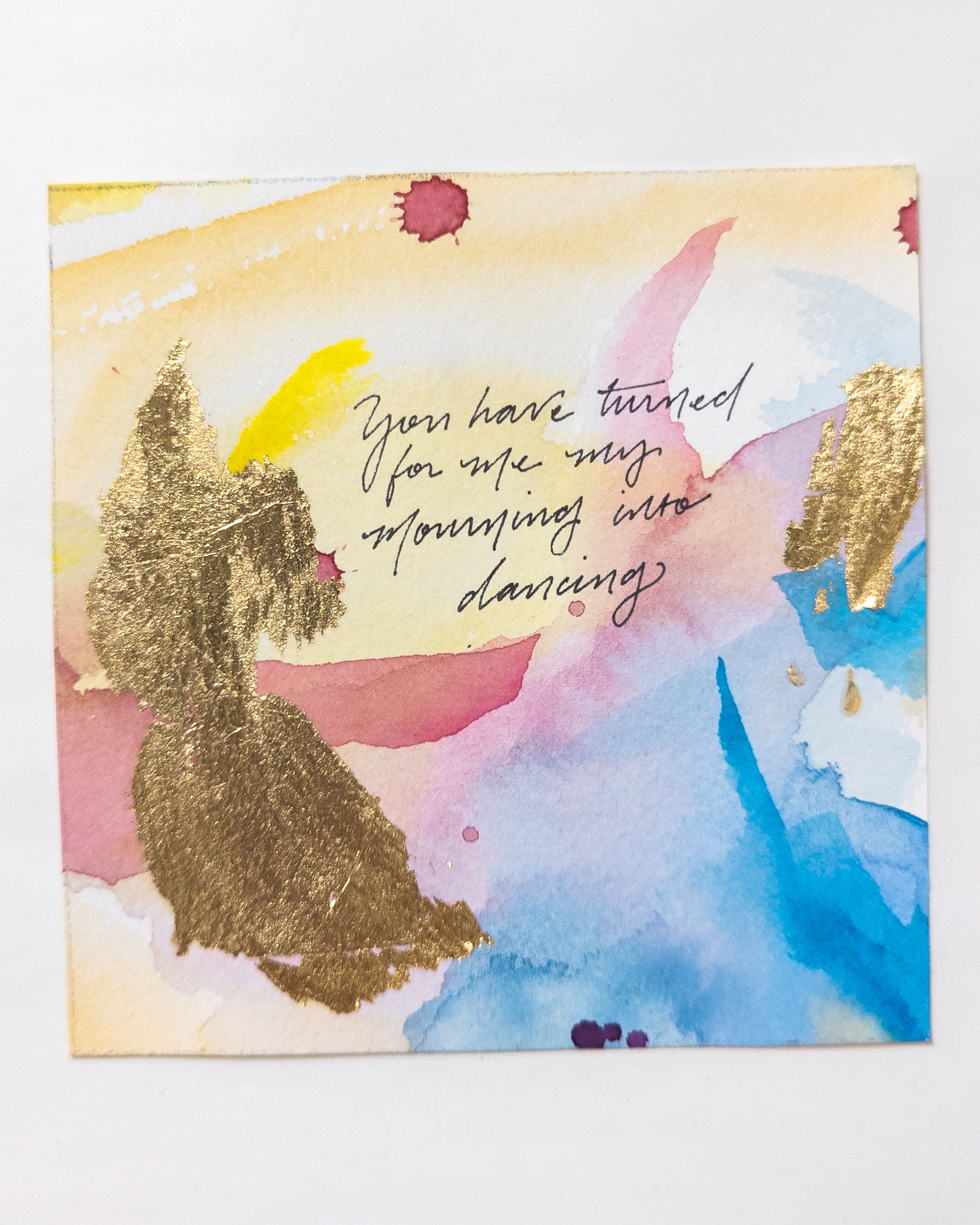 You Have Turned My Mourning into Dancing