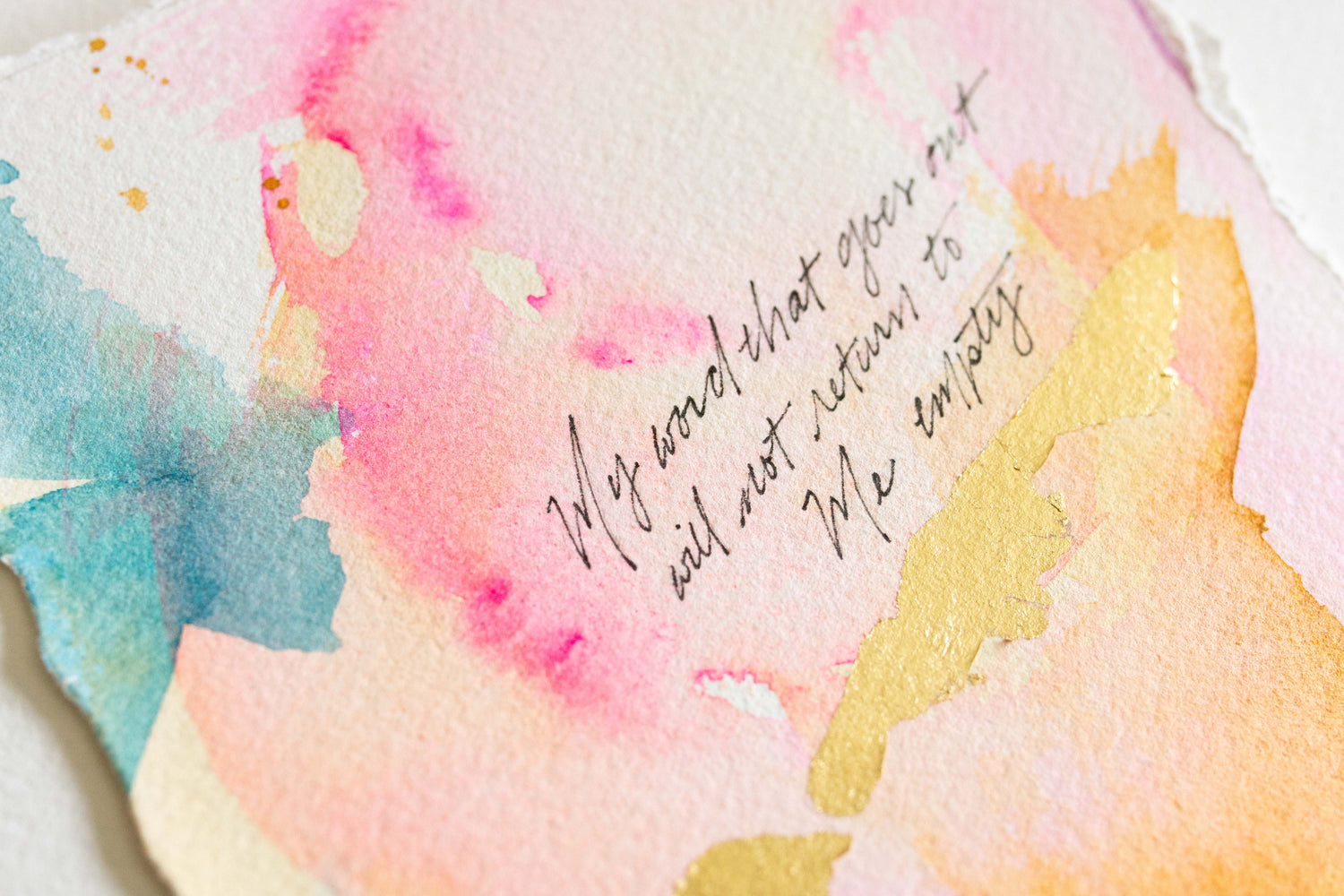 My Word Will Not Return Empty