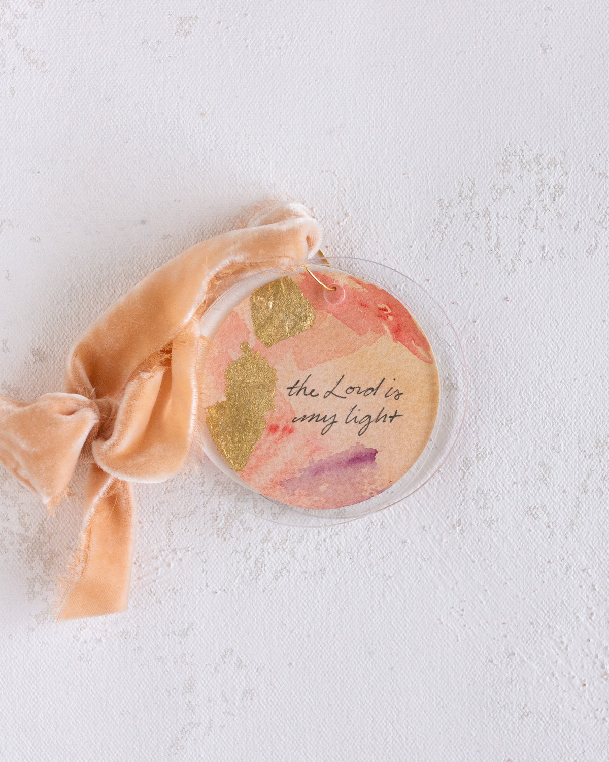 The Lord Is My Light | Peach