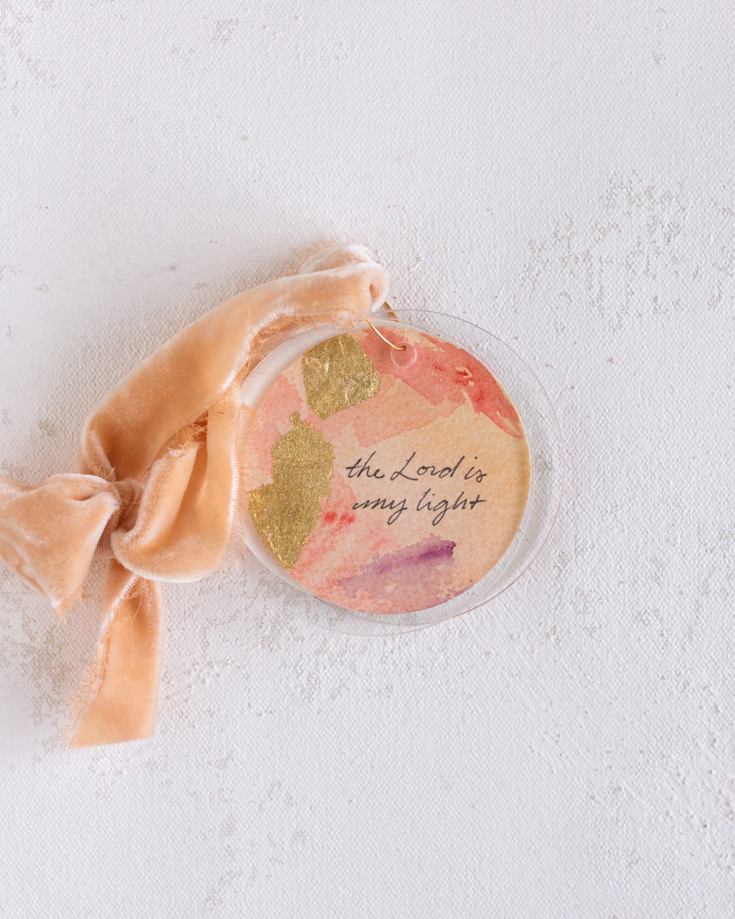 The Lord Is My Light | Peach