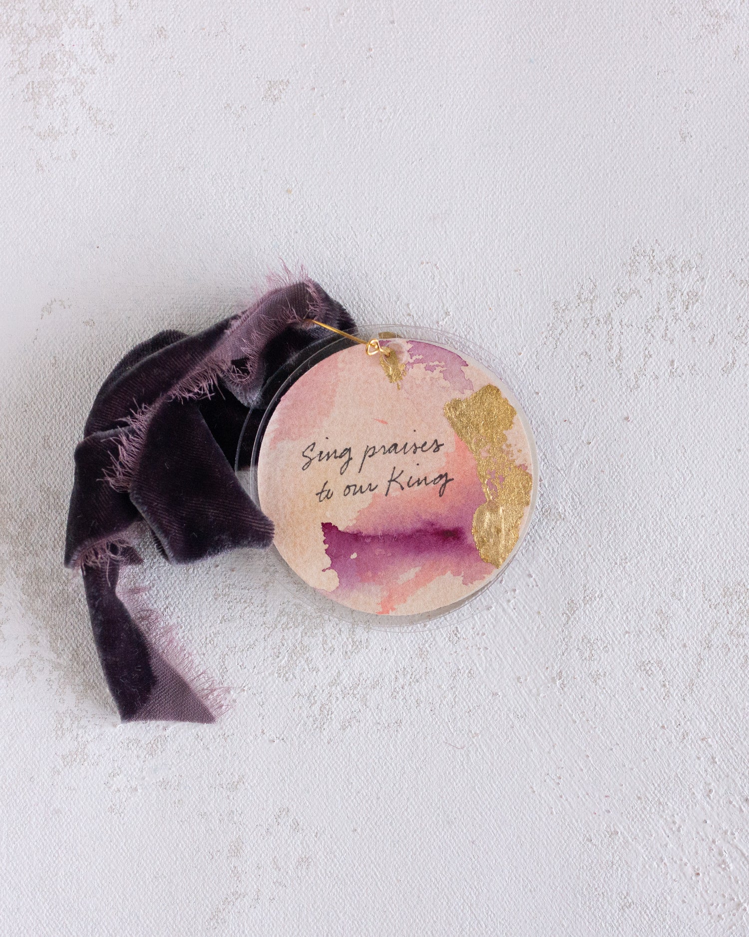 Sing Praises to Our King | Dark Purple