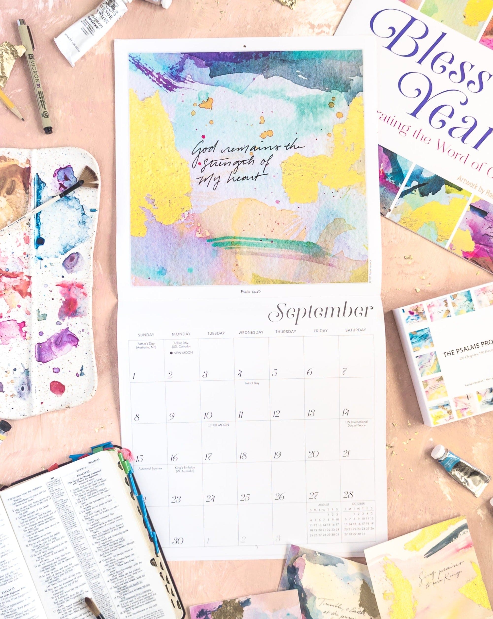 Bless This Year: 2024–2025 Calendar