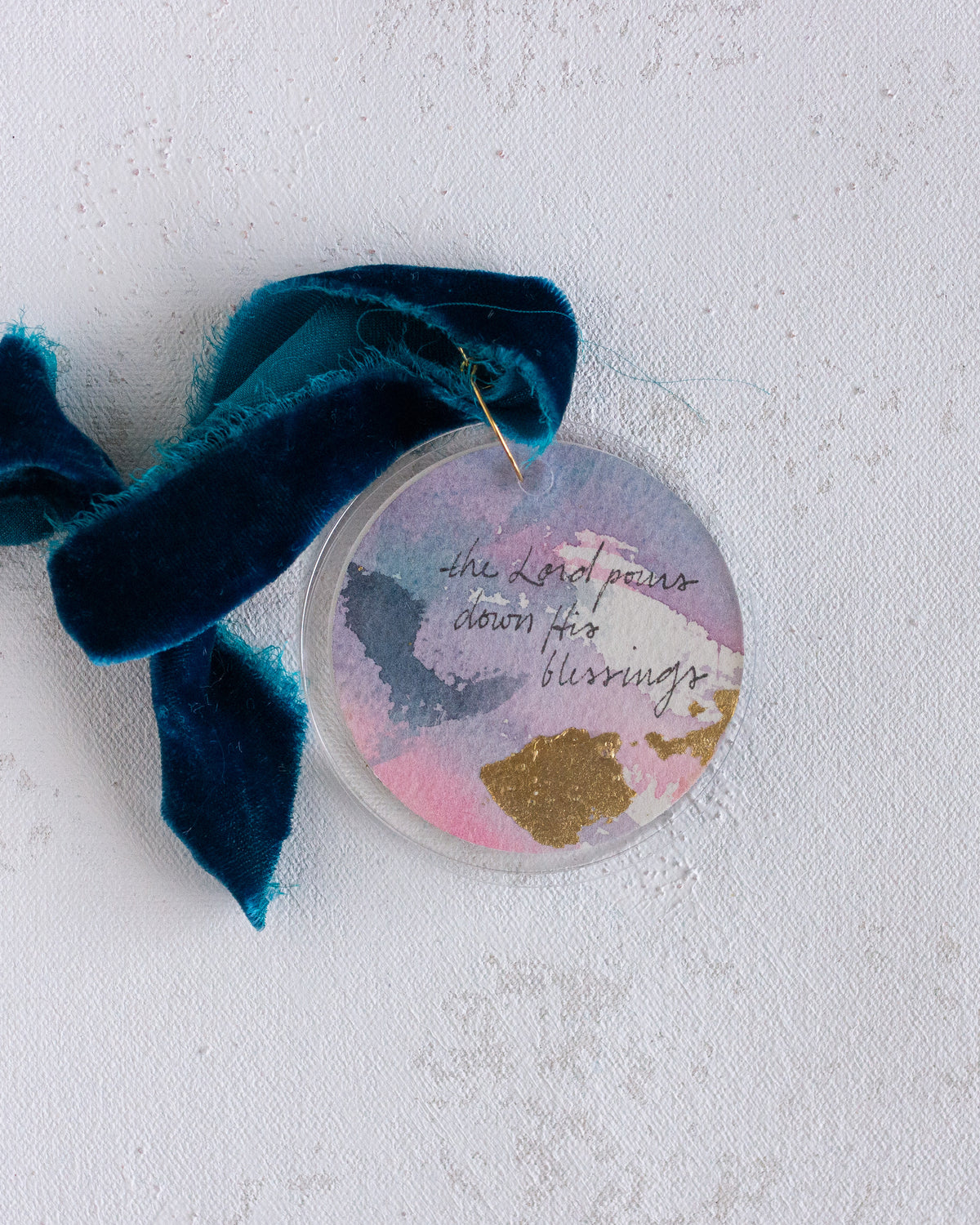 The Lord Pours Down His Blessings | Teal