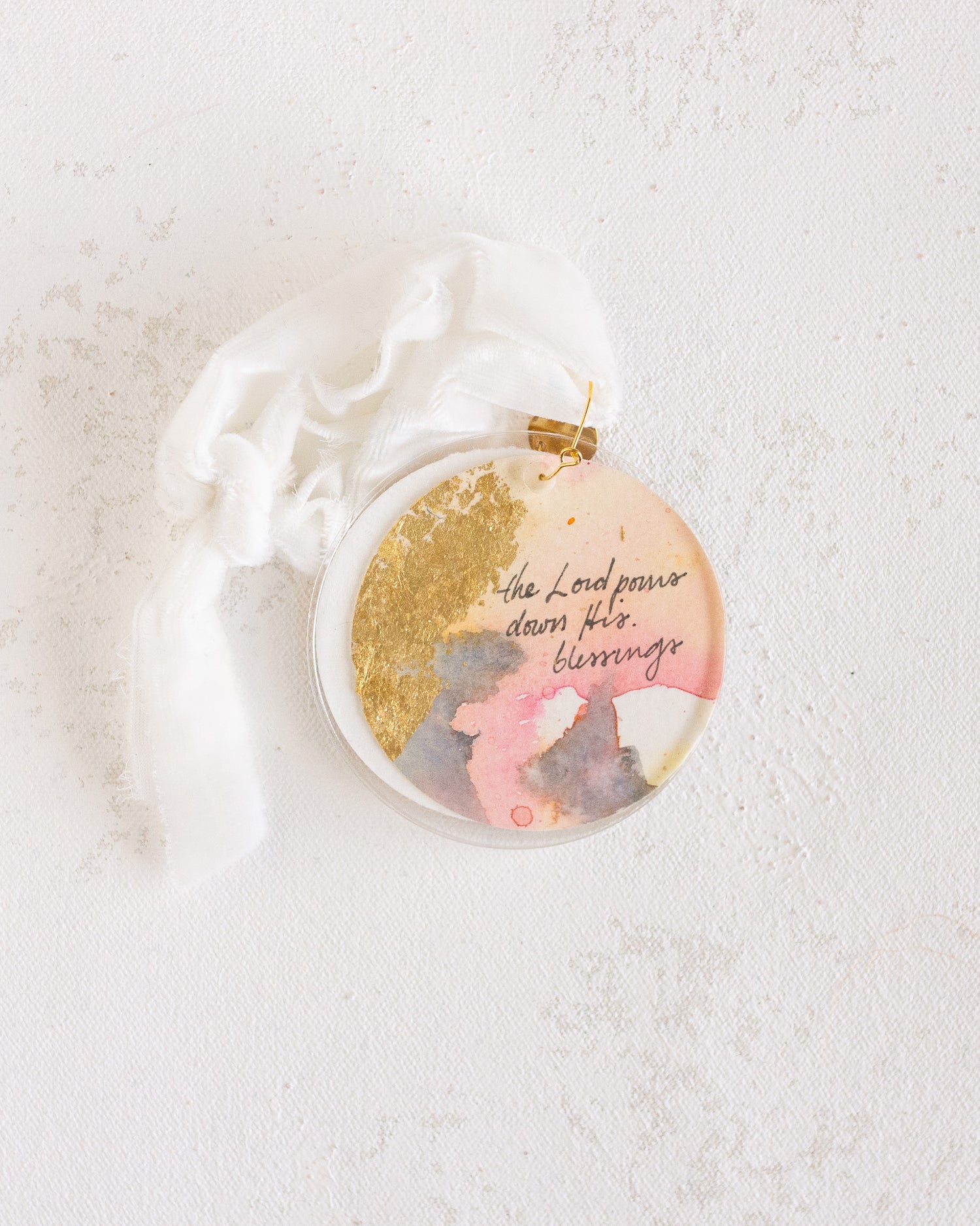 The Lord Pours Down His Blessings | White