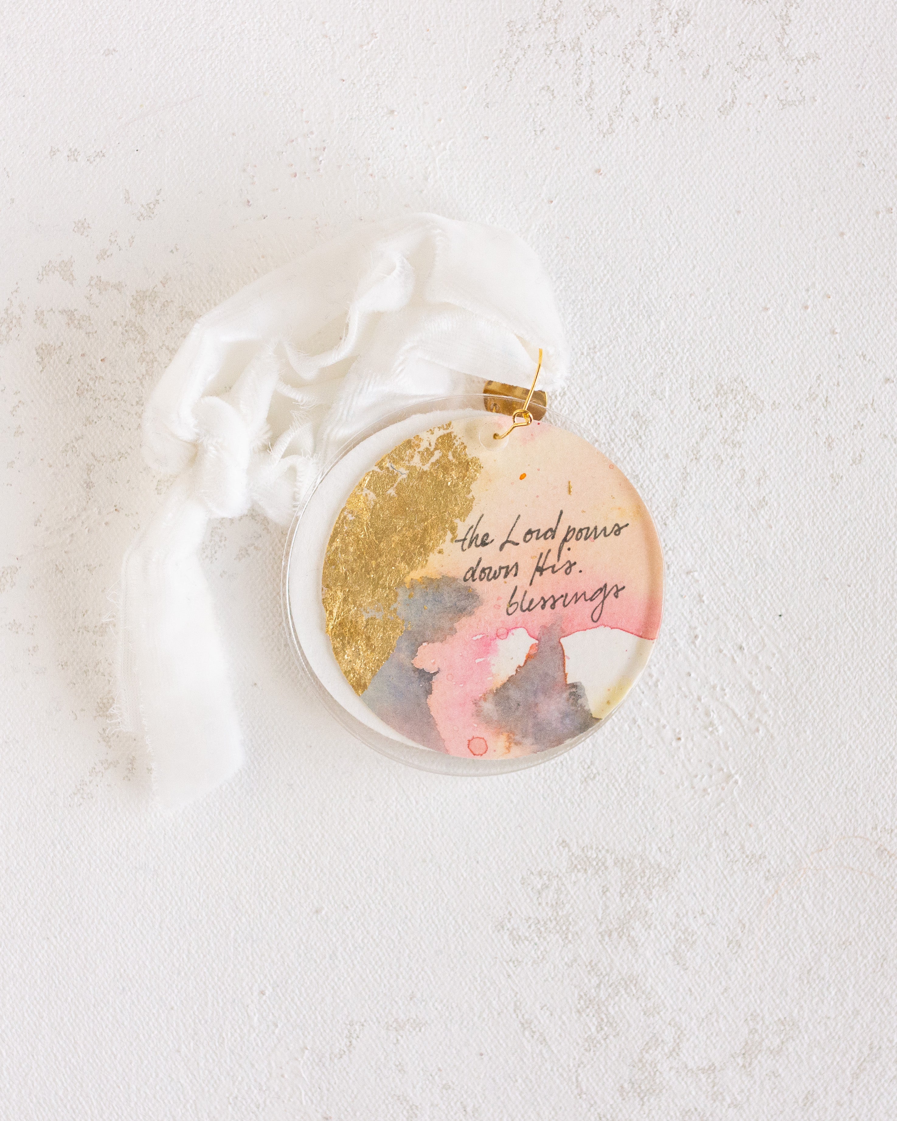 The Lord Pours Down His Blessings | White