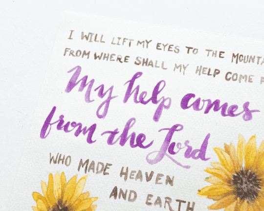 My Help Comes from the Lord | Art Print