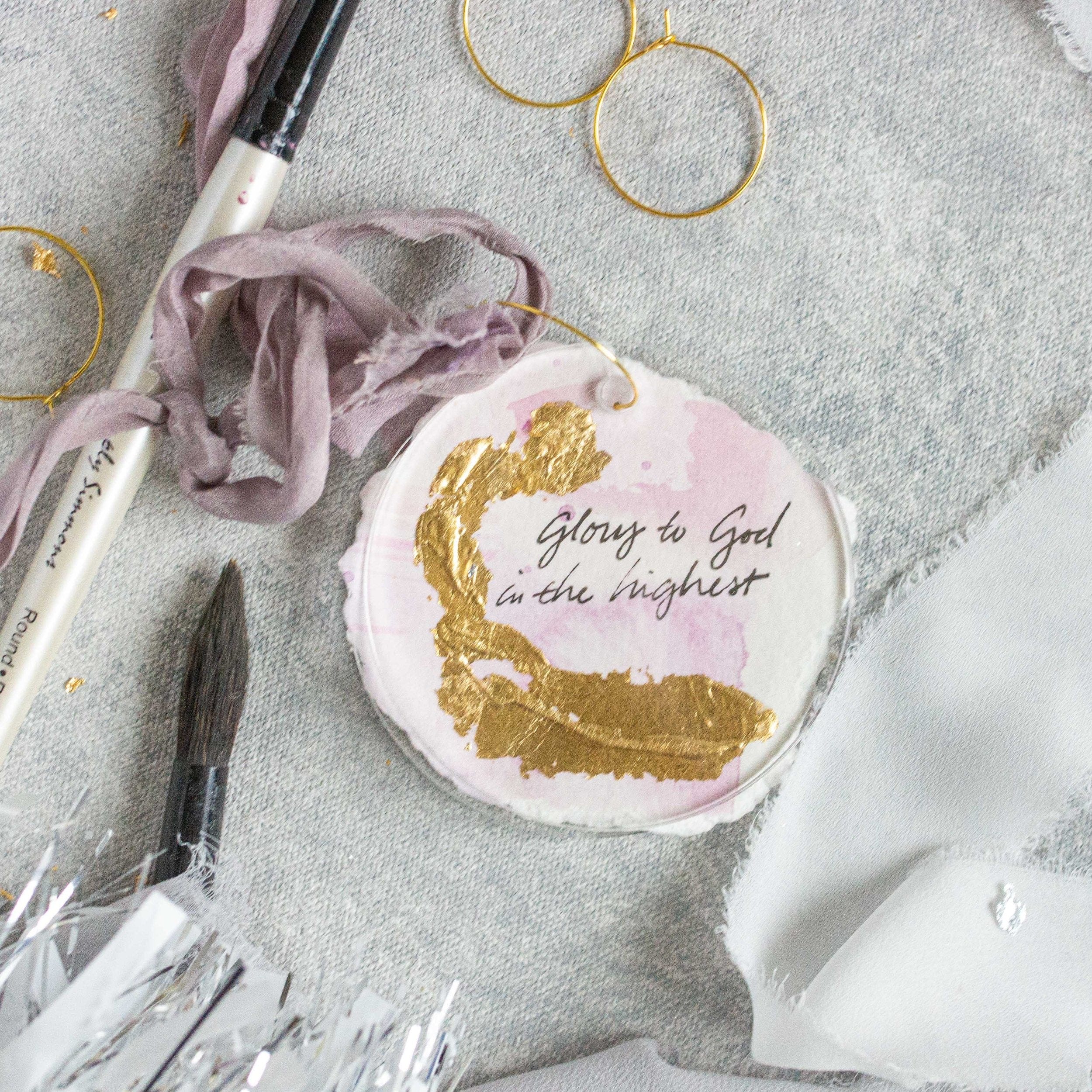 Glory to God - Purple Crinkle