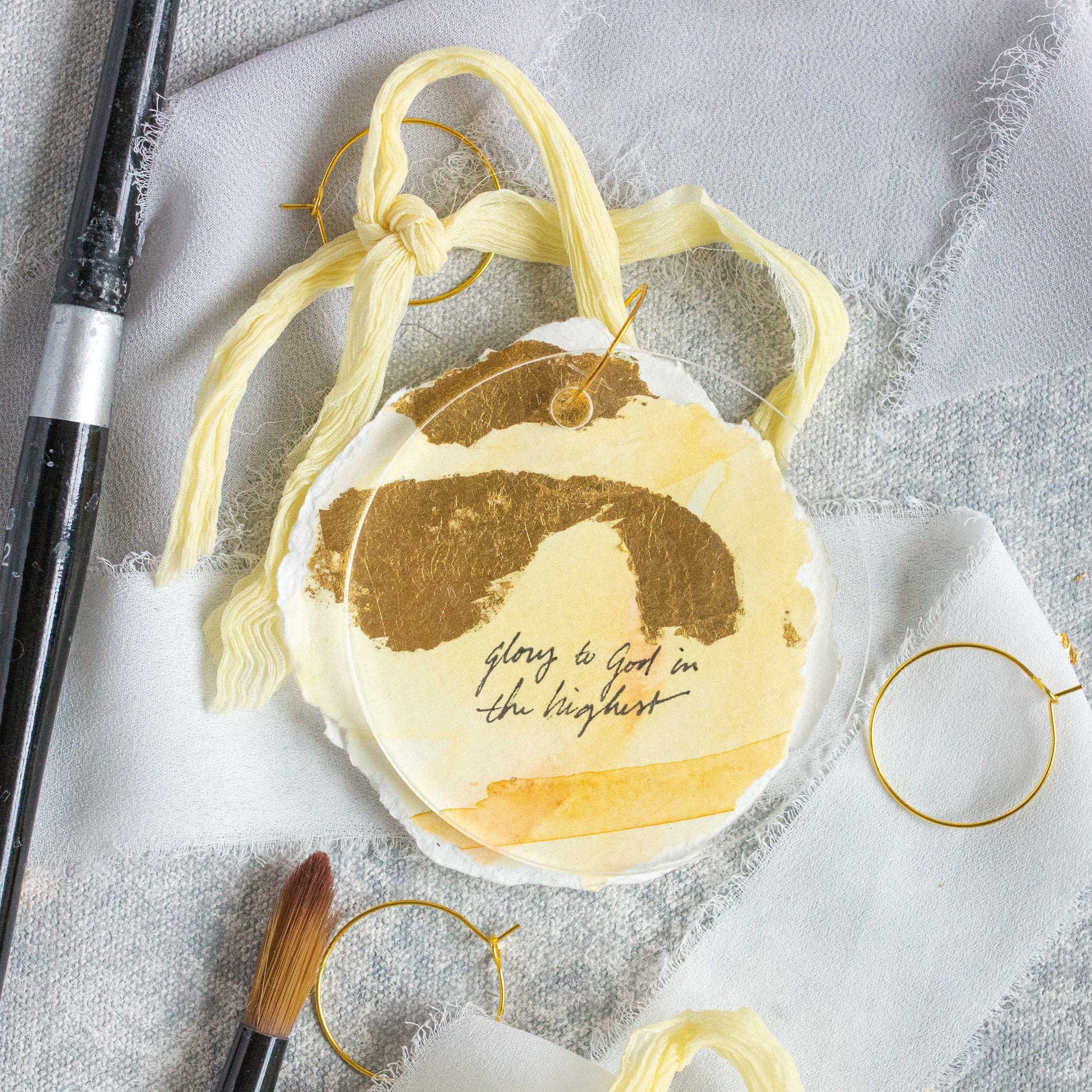 Glory to God - Yellow Crinkle