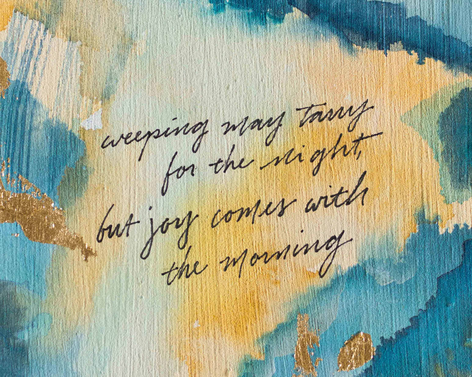 Joy Comes with the Morning