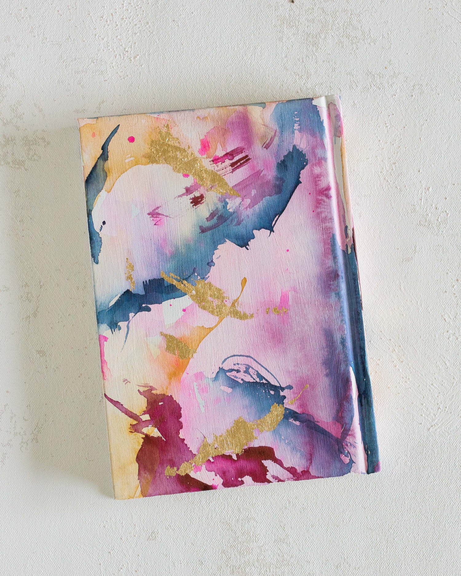 Psalm 116:1–2 "I Will Call On Him As Long As I Live" Hand-painted Watercolor Notebook