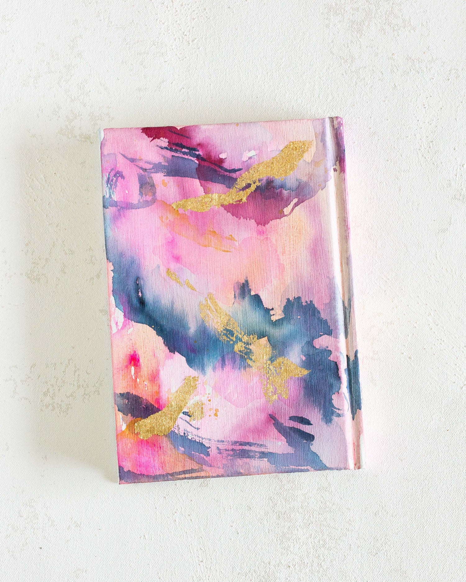 Psalm 24:1 "I Will Bless the Lord At All Times" Hand-painted Watercolor Notebook