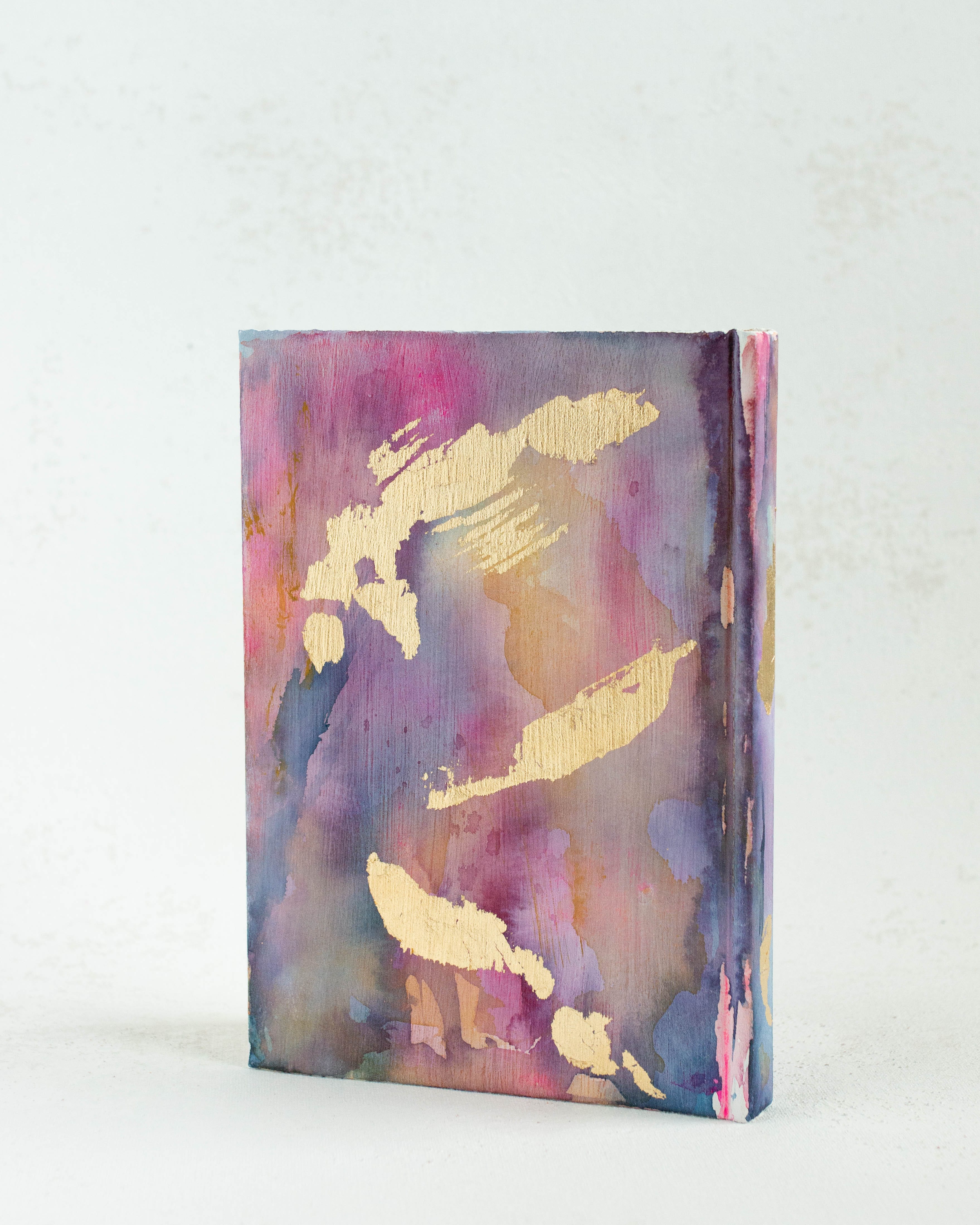 Jeremiah 33:3 "Call to me and I will answer you" Hand-painted Watercolor Notebook