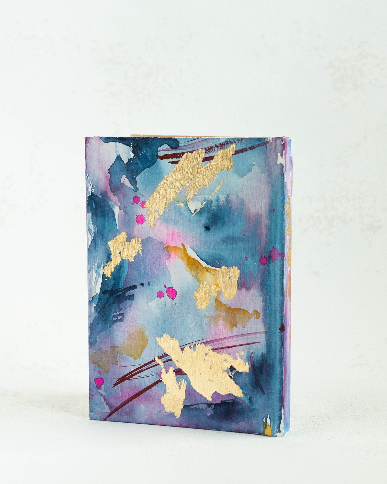 Psalm 51:10 "Create in Me a Clean Heart" Hand-painted Watercolor Notebook