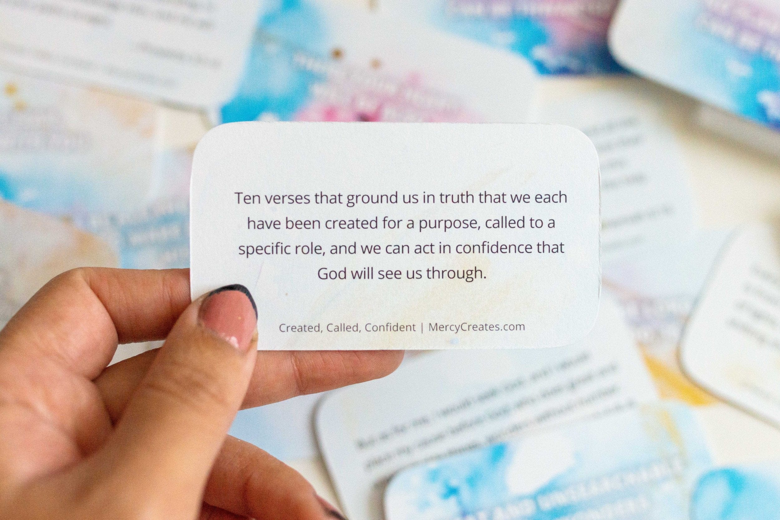 Created, Called, Confident Scripture Memory Pack