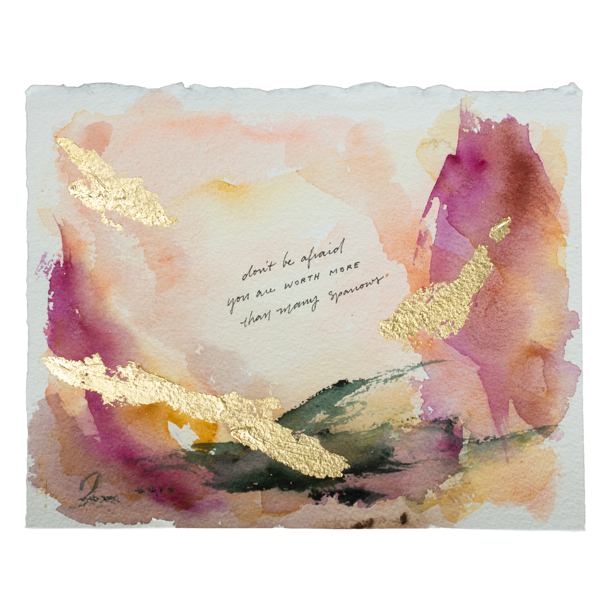 More than Sparrows 10"x8" | Original Art