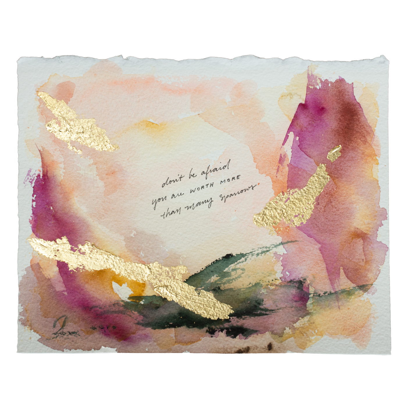 More than Sparrows 10"x8" | Original Art