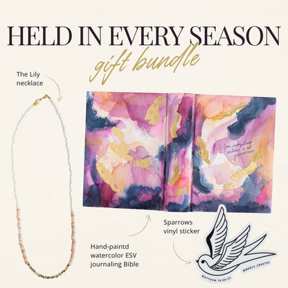 Held in Every Season | Graduation Bible Gift Bundle