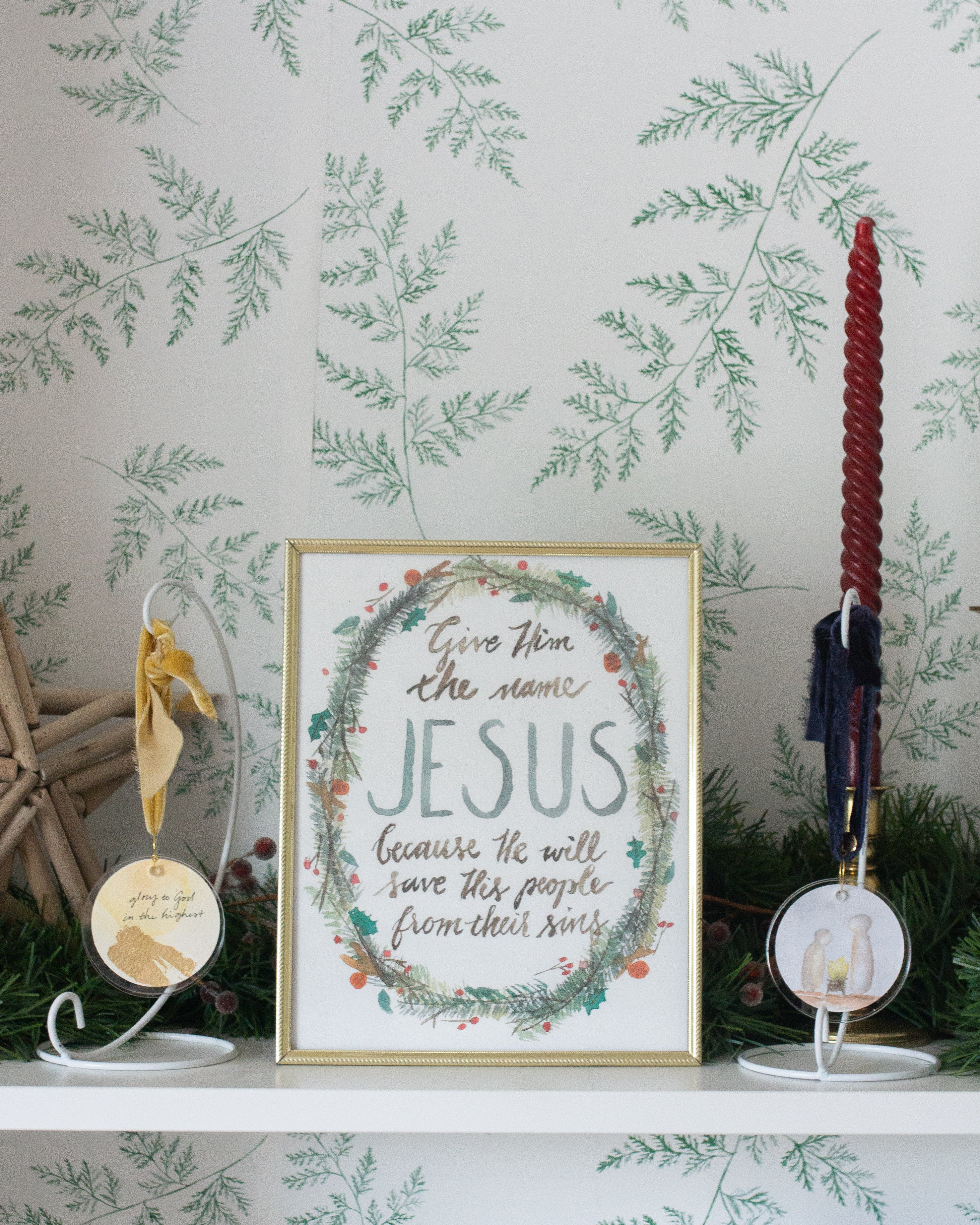 Give Him the Name Jesus | Art Print