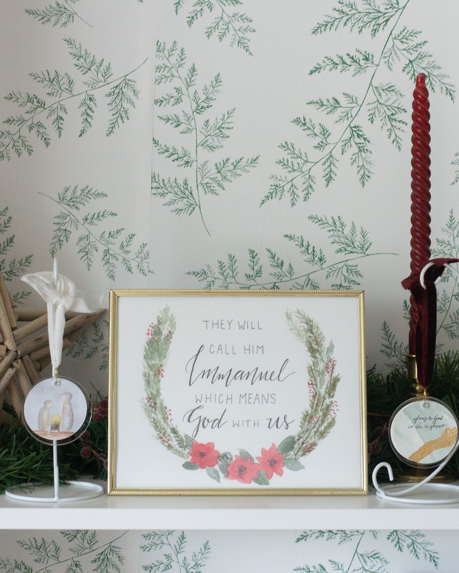 Call Him Immanuel | Art Print