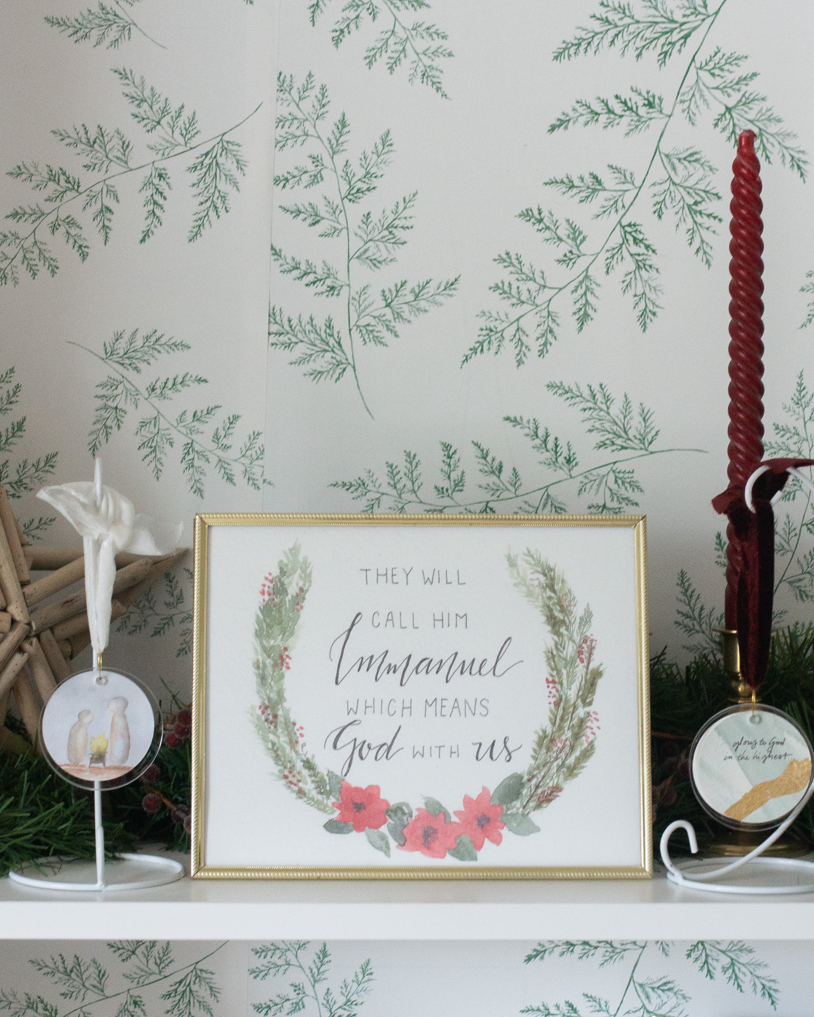 Call Him Immanuel | Art Print