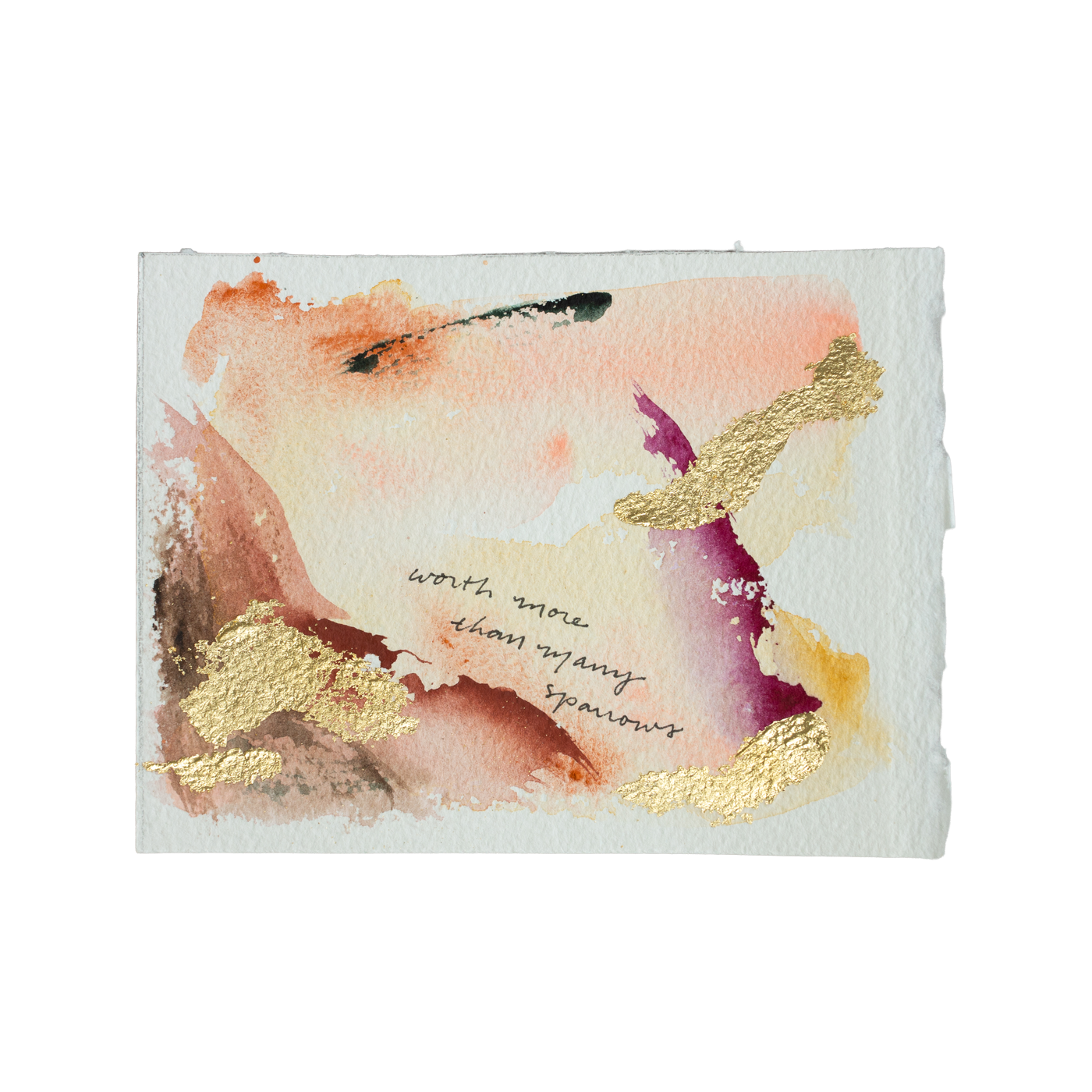 More than Sparrows 7"x5" | Original Art