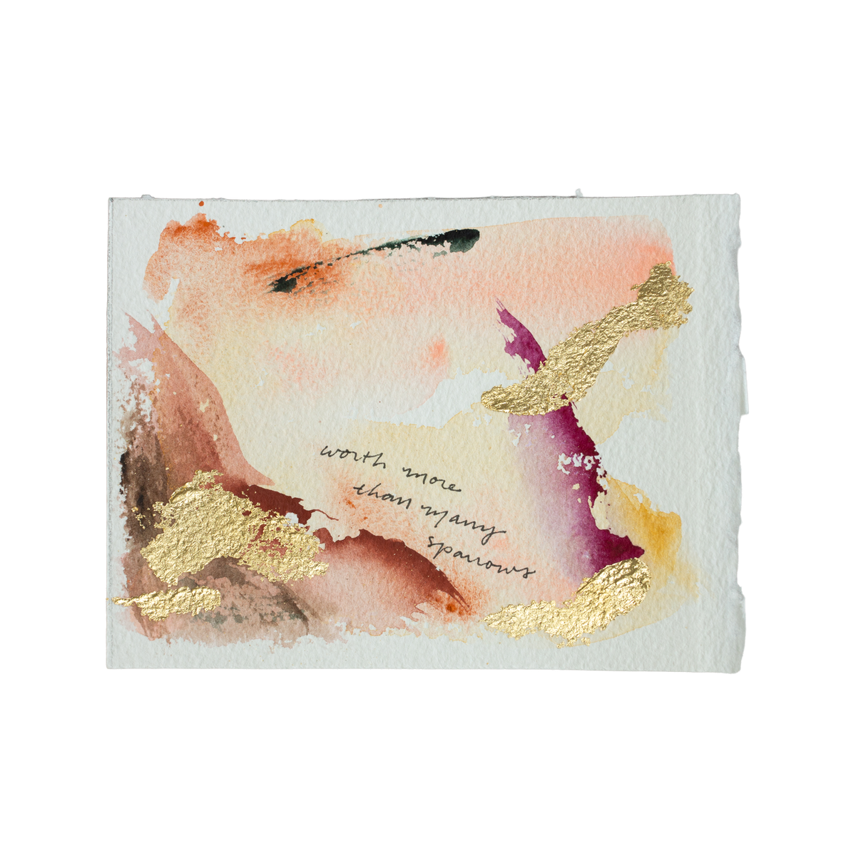 More than Sparrows 7"x5" | Original Art