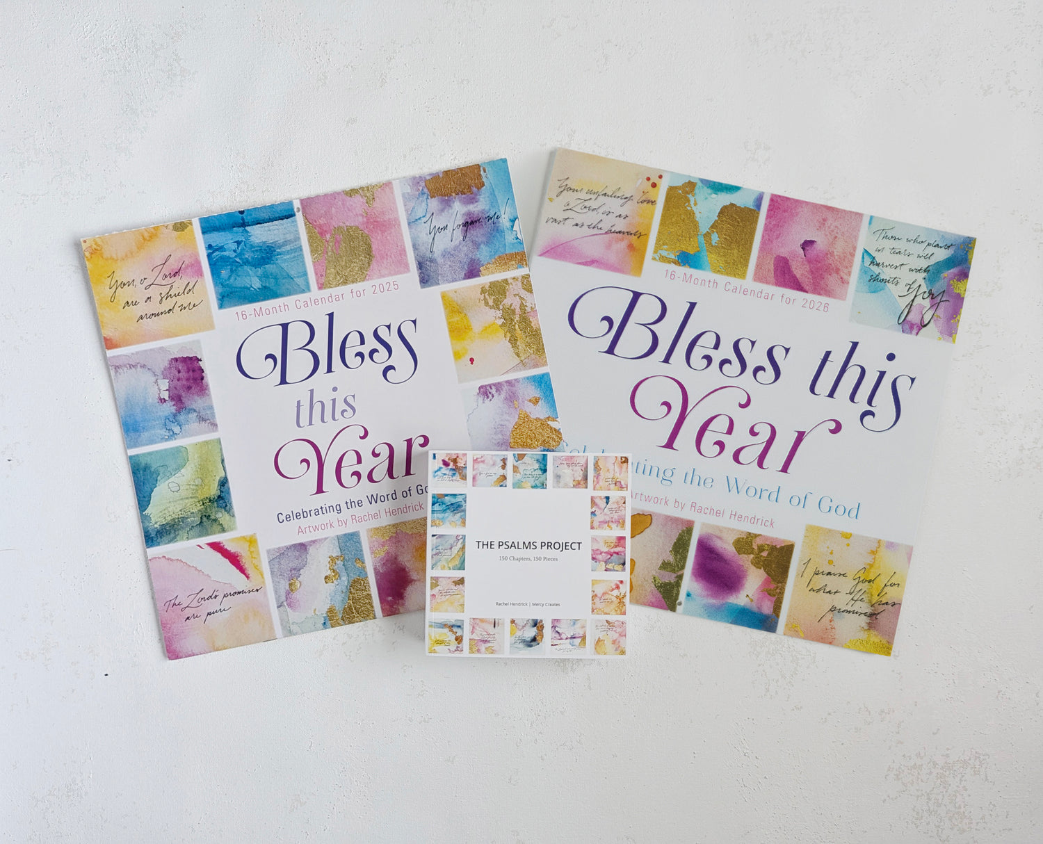 2025 &amp; 2026 Bless This Year Calendars + The Psalms Project™ book