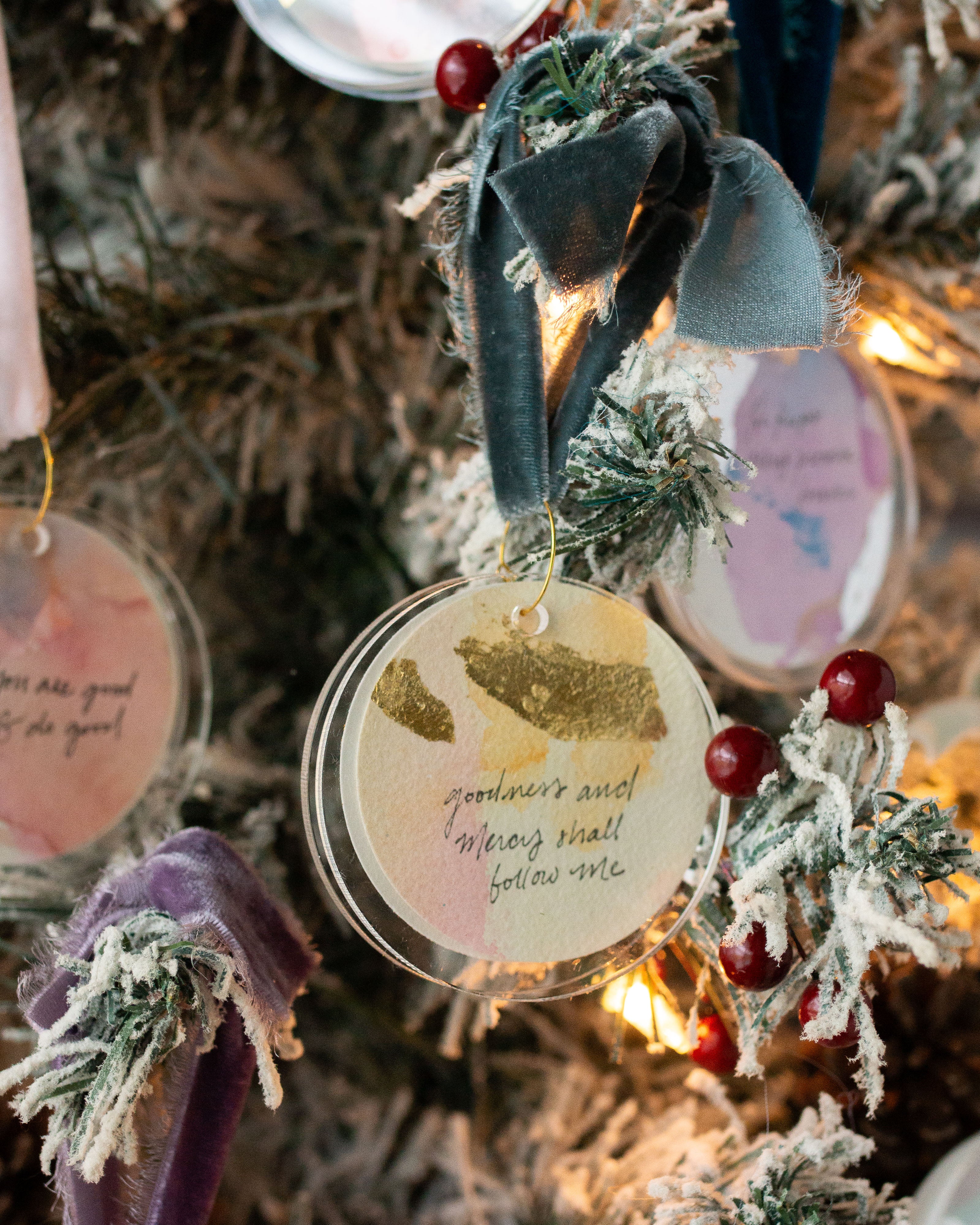 Goodness and Mercy Will Follow Me | Gray